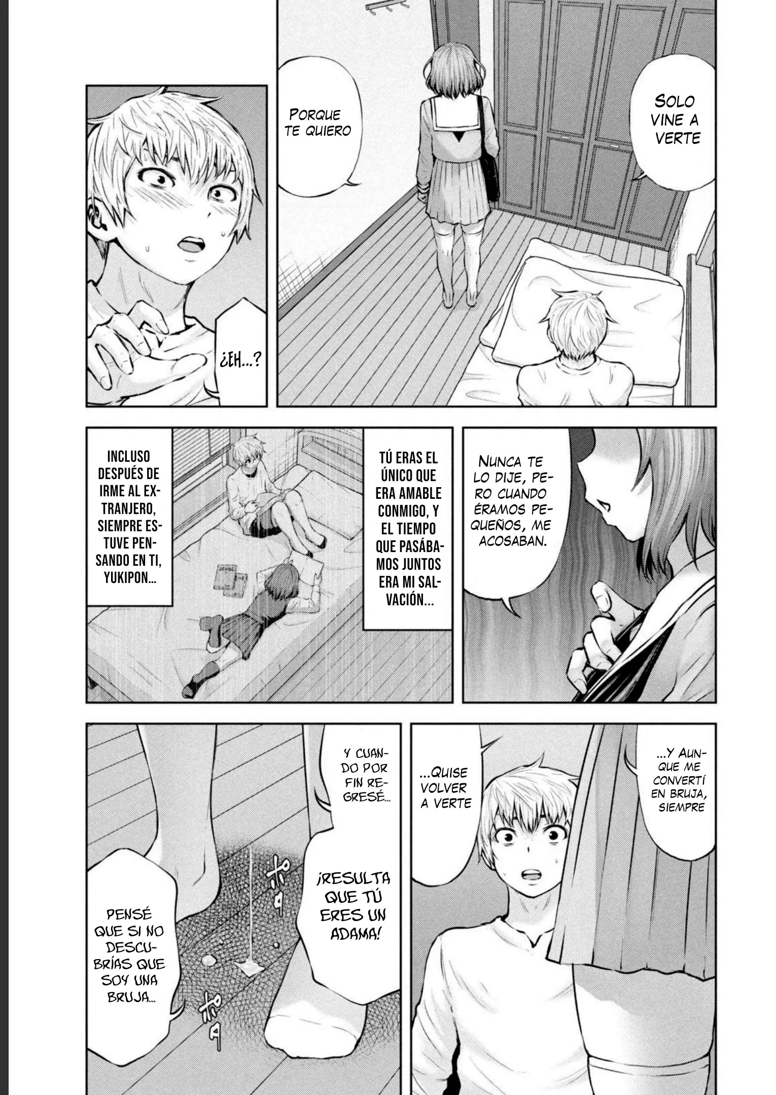 Adamasu no Majotachi capítulo 49 página 9