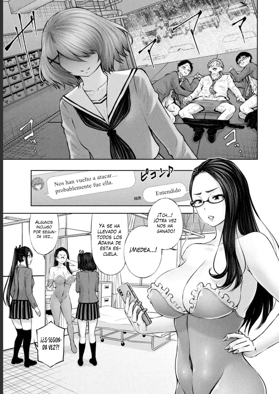 Adamasu no Majotachi capítulo 50 página 11