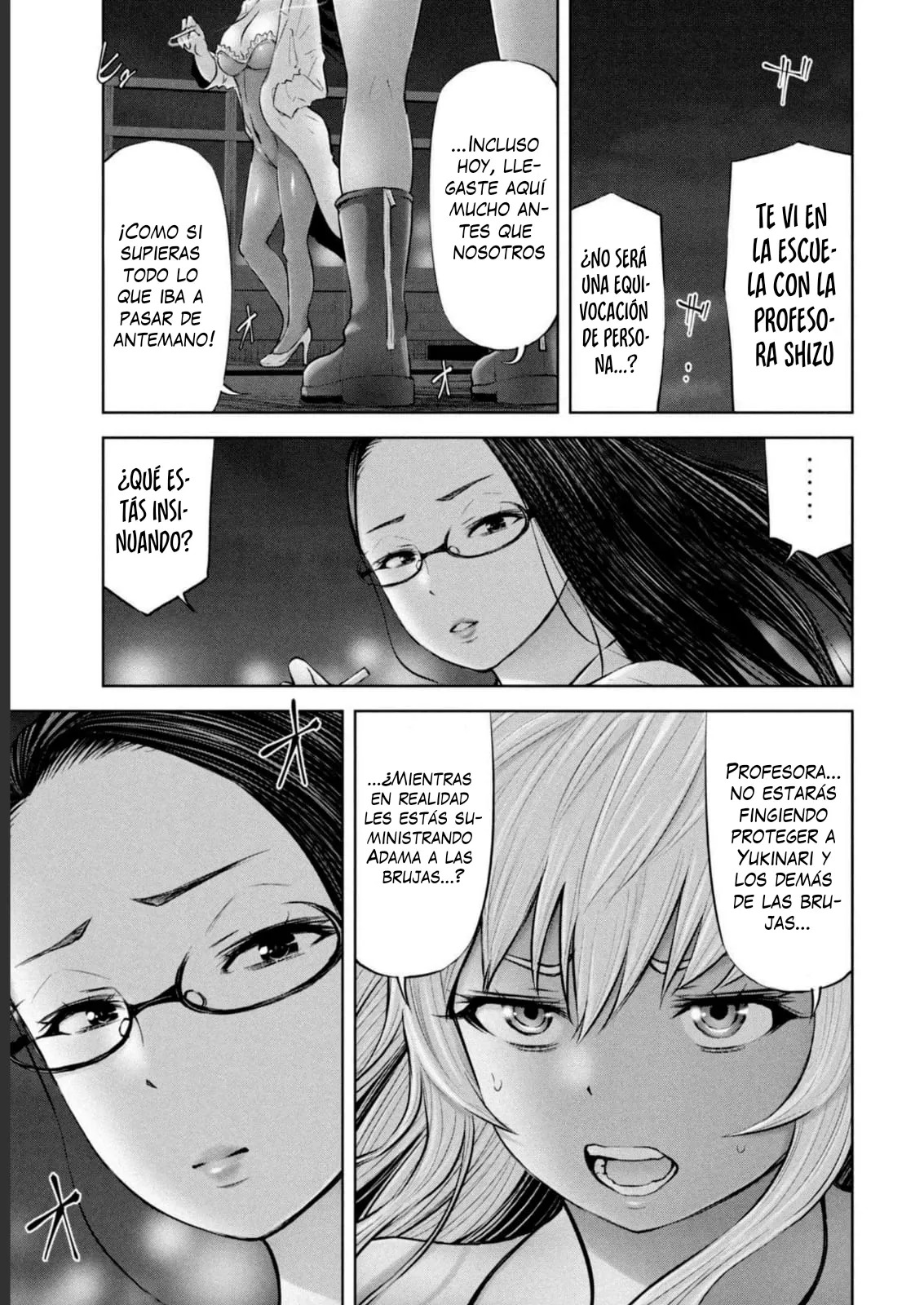 Adamasu no Majotachi capítulo 52 página 33