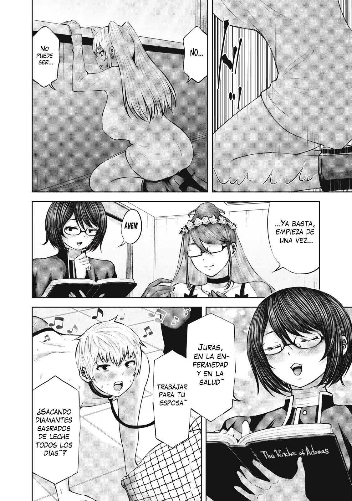 Adamasu no Majotachi capítulo 53 página 22