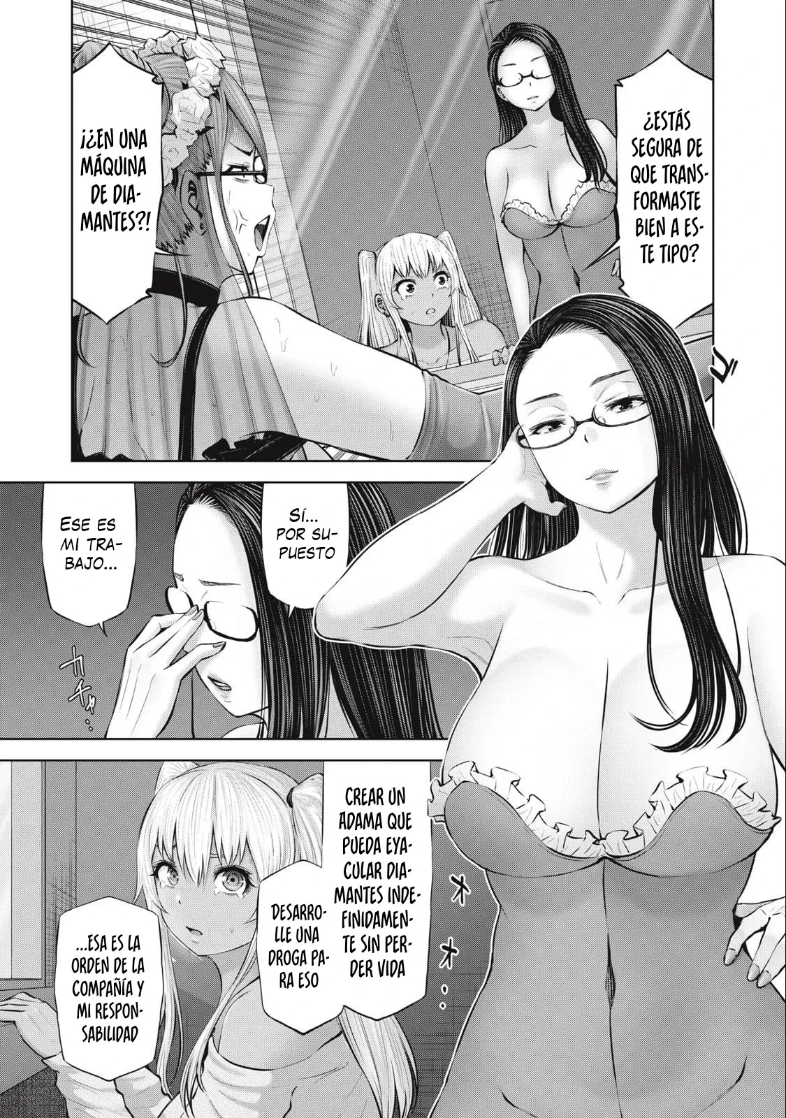 Adamasu no Majotachi capítulo 54 página 29
