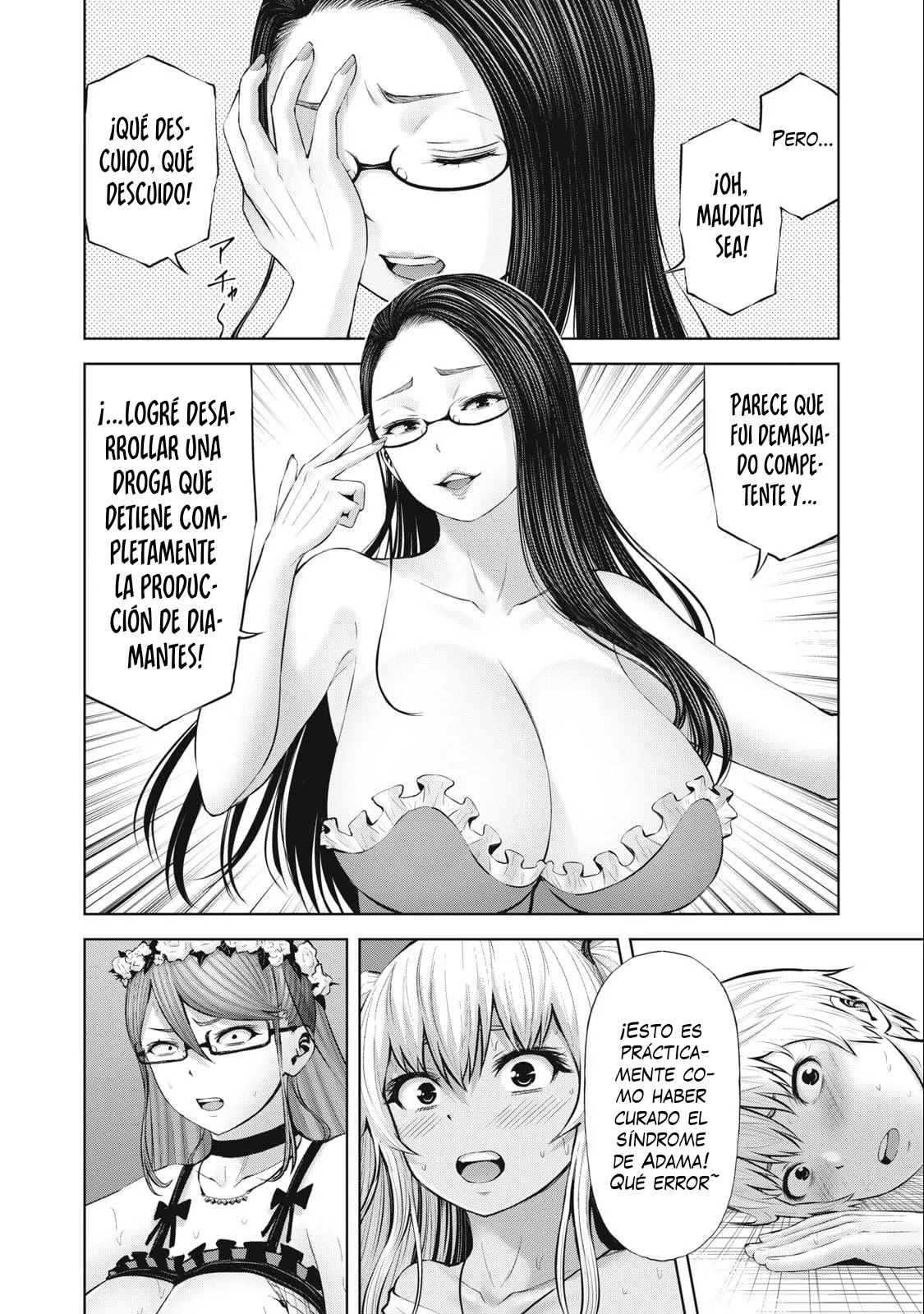 Adamasu no Majotachi capítulo 54 página 30