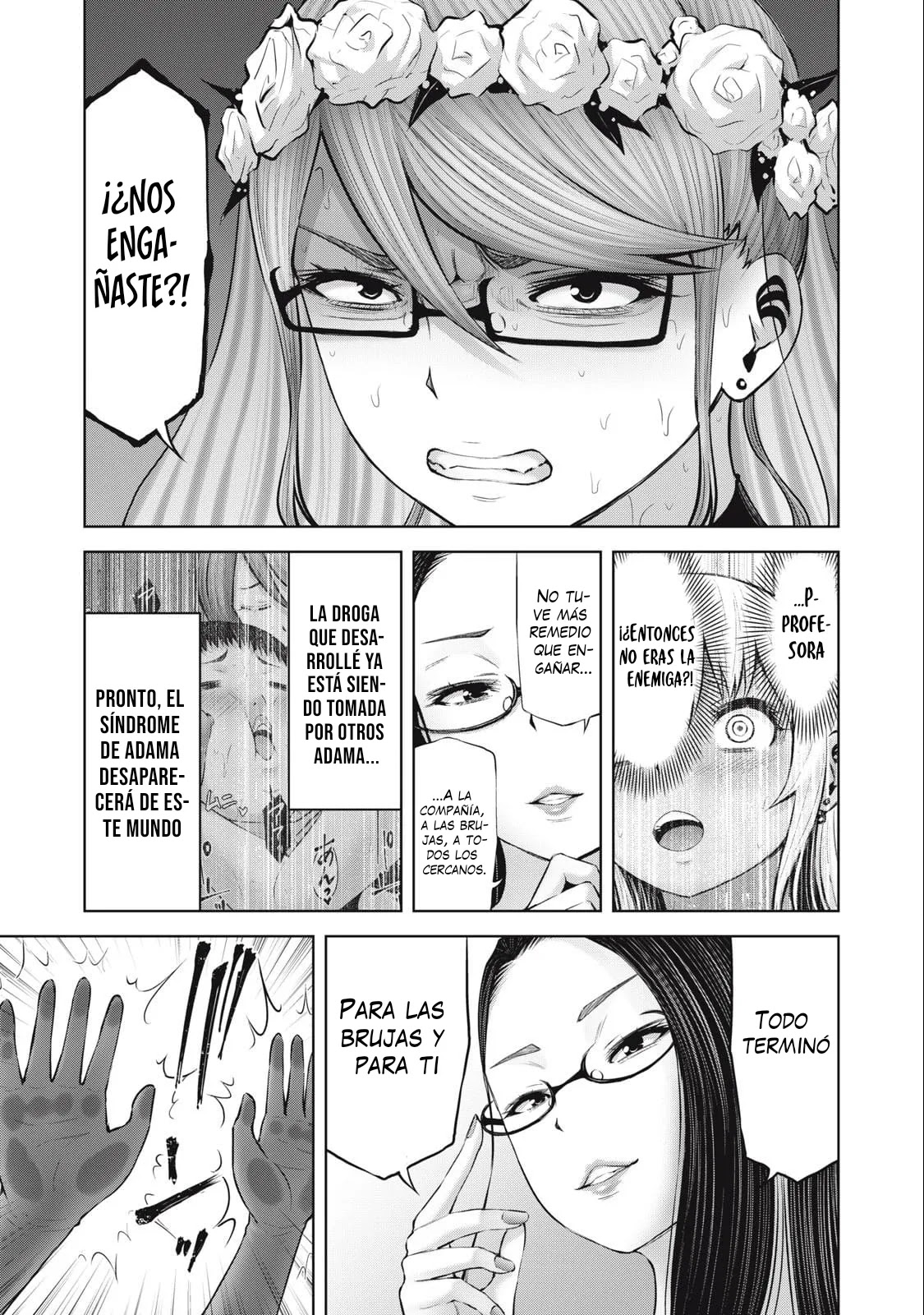 Adamasu no Majotachi capítulo 54 página 32