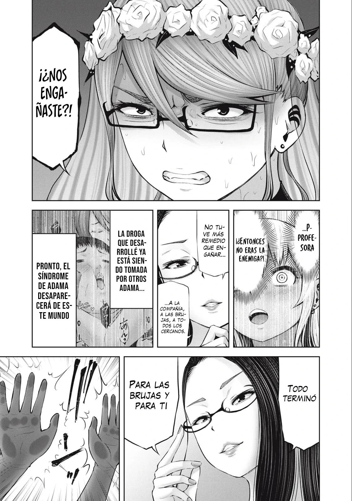 Adamasu no Majotachi capítulo 54 página 33