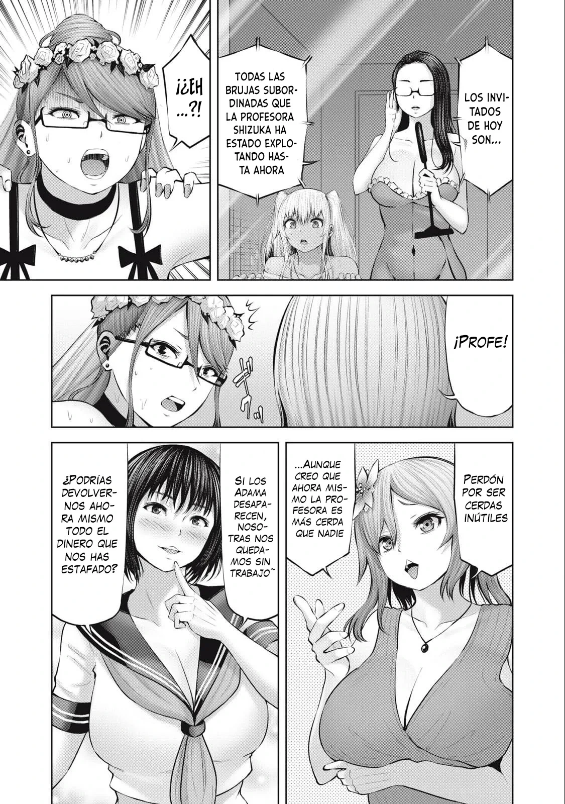 Adamasu no Majotachi capítulo 54 página 45