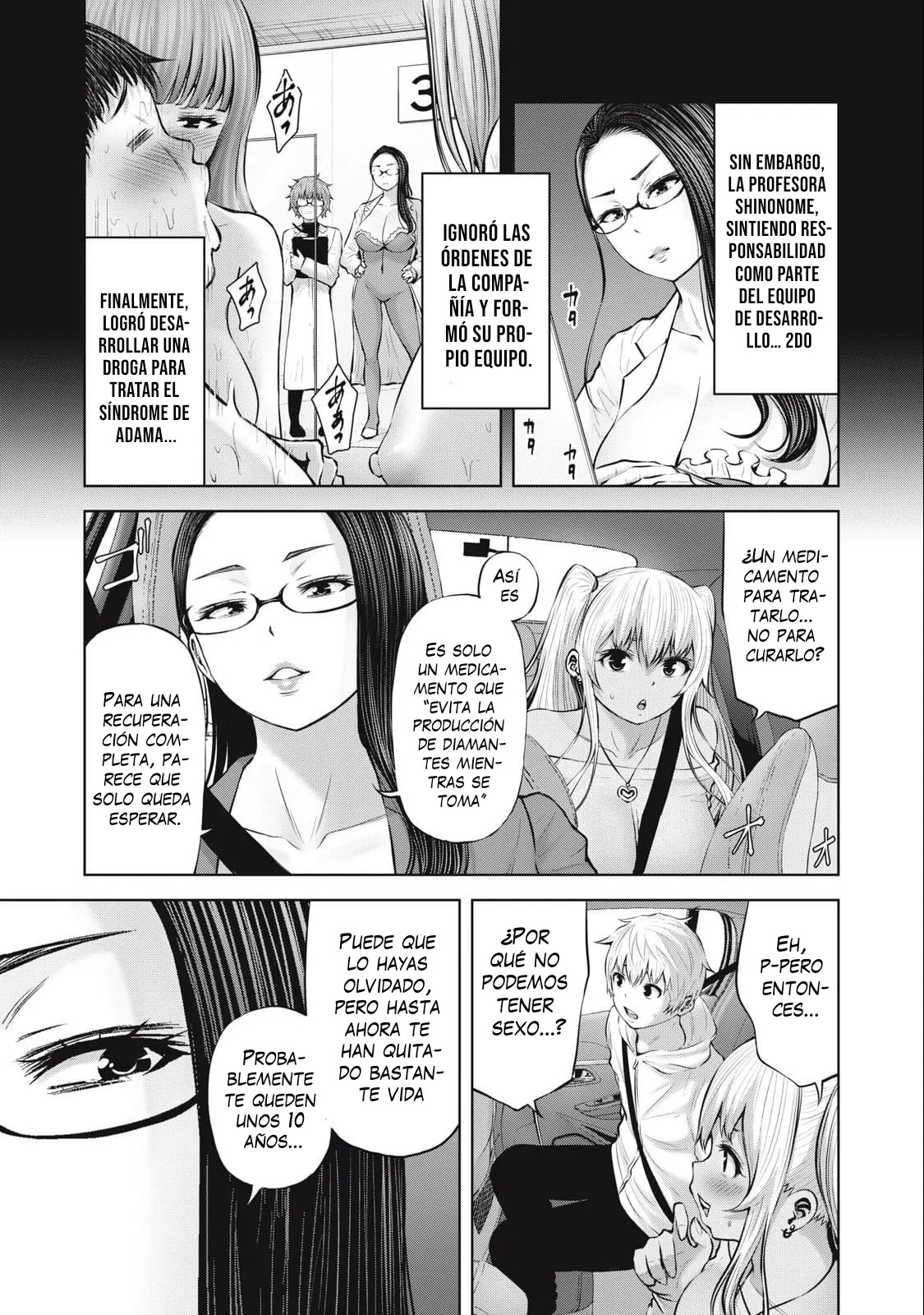 Adamasu no Majotachi capítulo 54 página 60