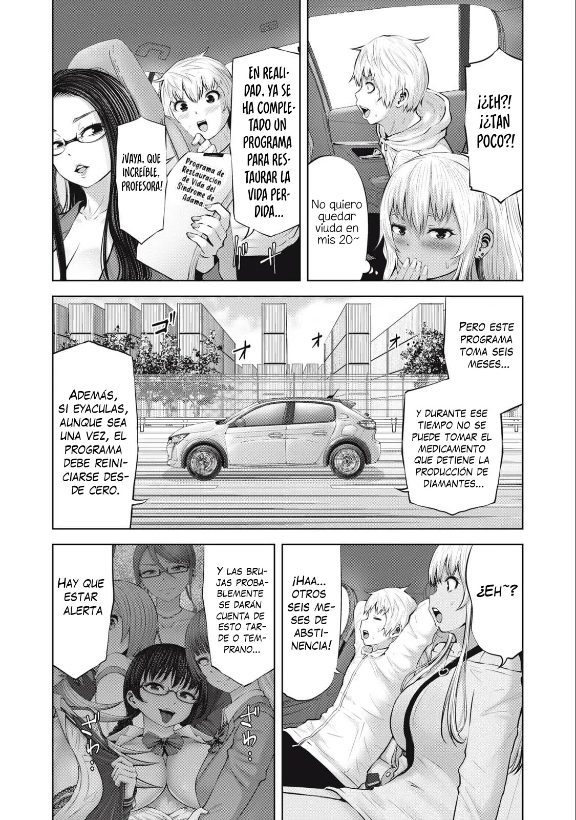 Adamasu no Majotachi capítulo 54 página 62