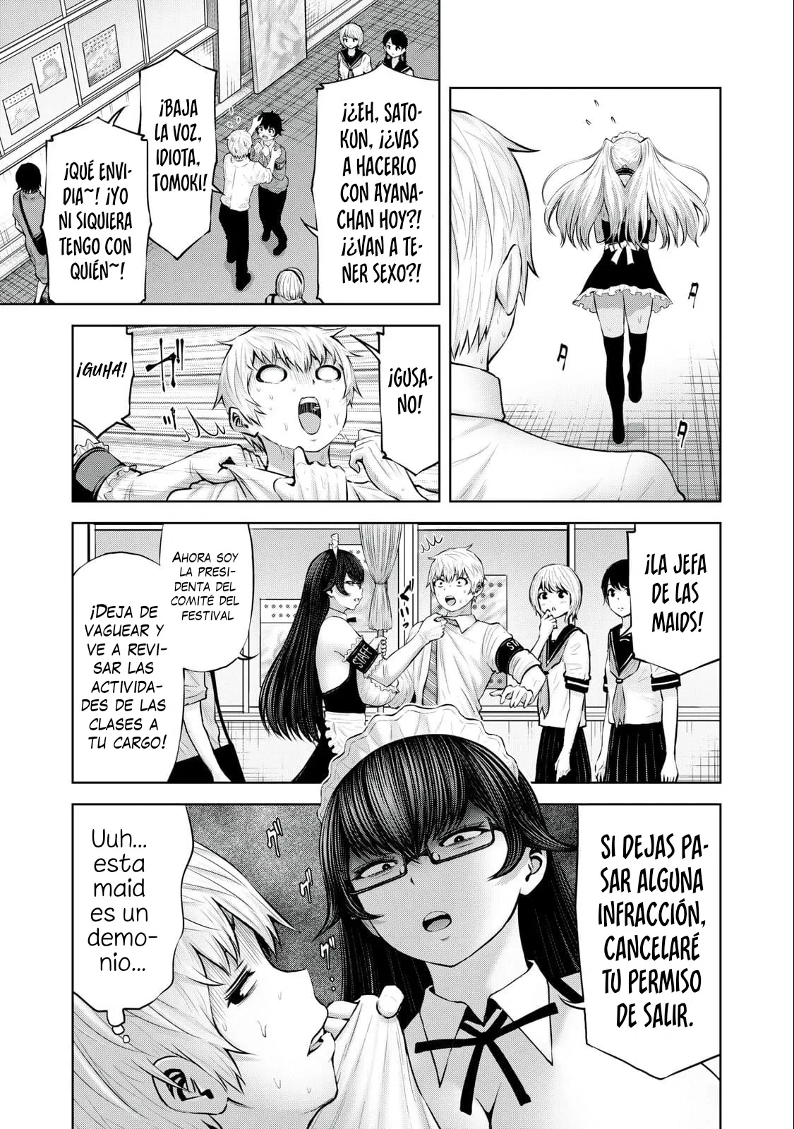 Adamasu no Majotachi capítulo 55 página 13