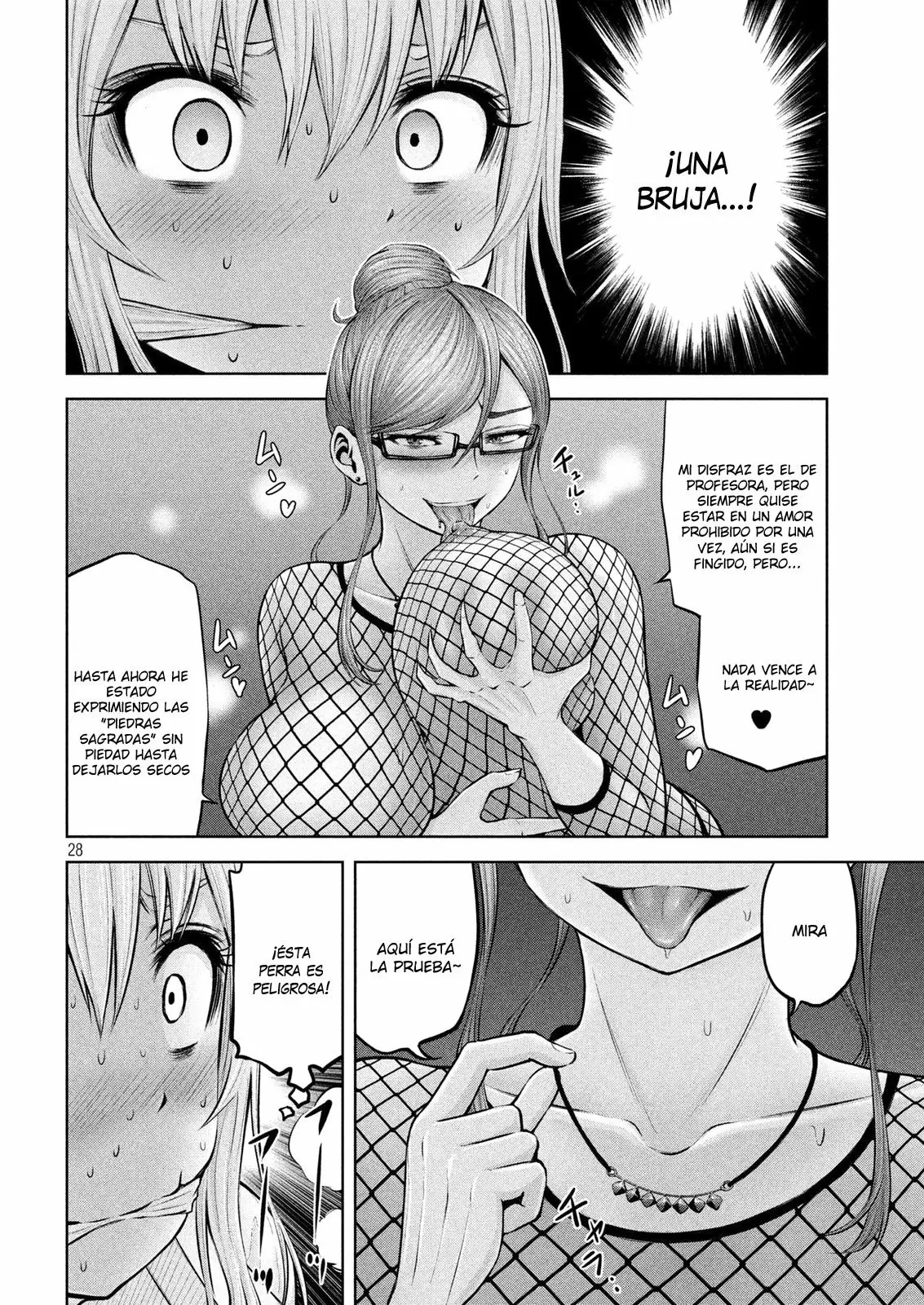 Adamasu no Majotachi capítulo 6 página 28