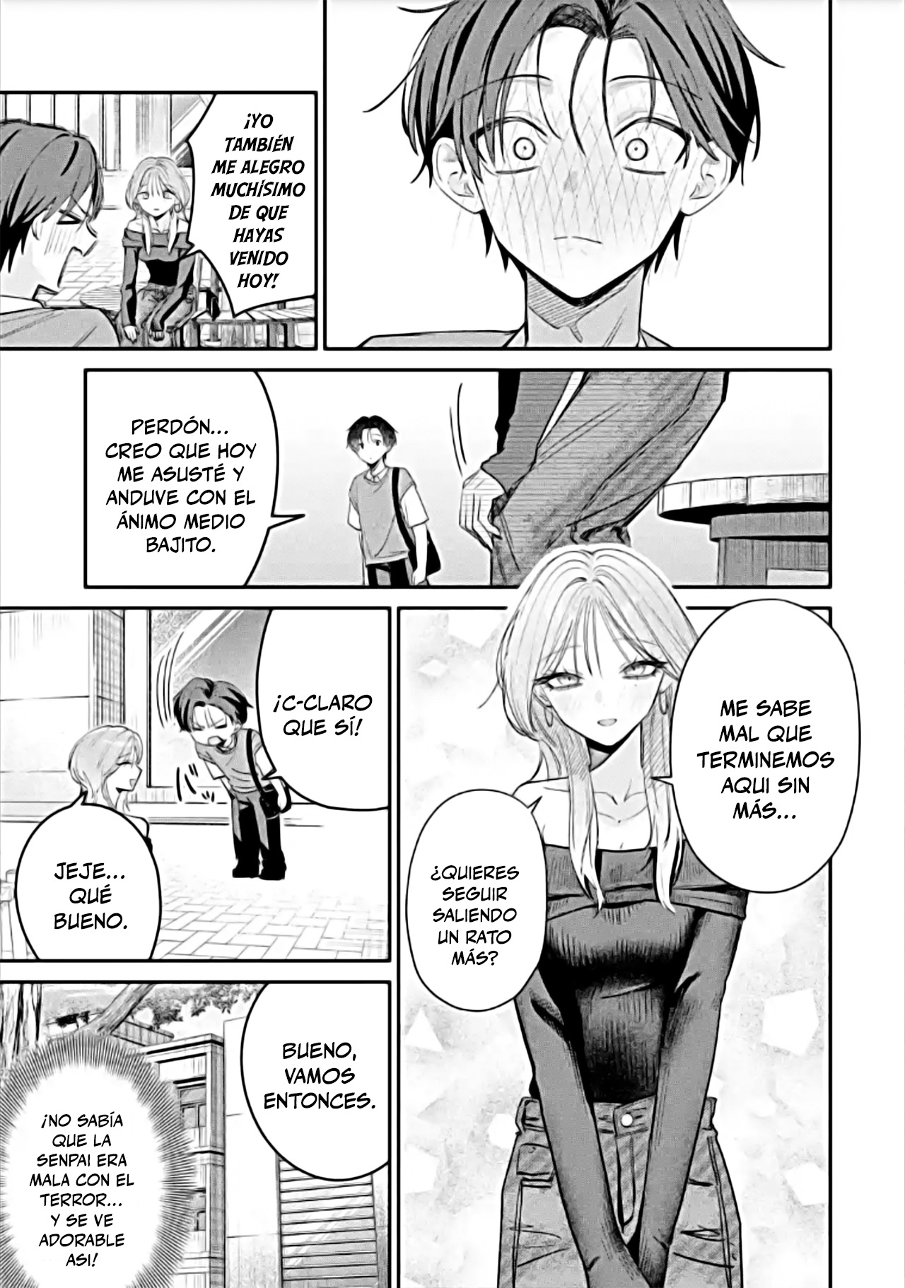 Haimiya-senpai wa Kowakute Kawaii capítulo 10 página 14