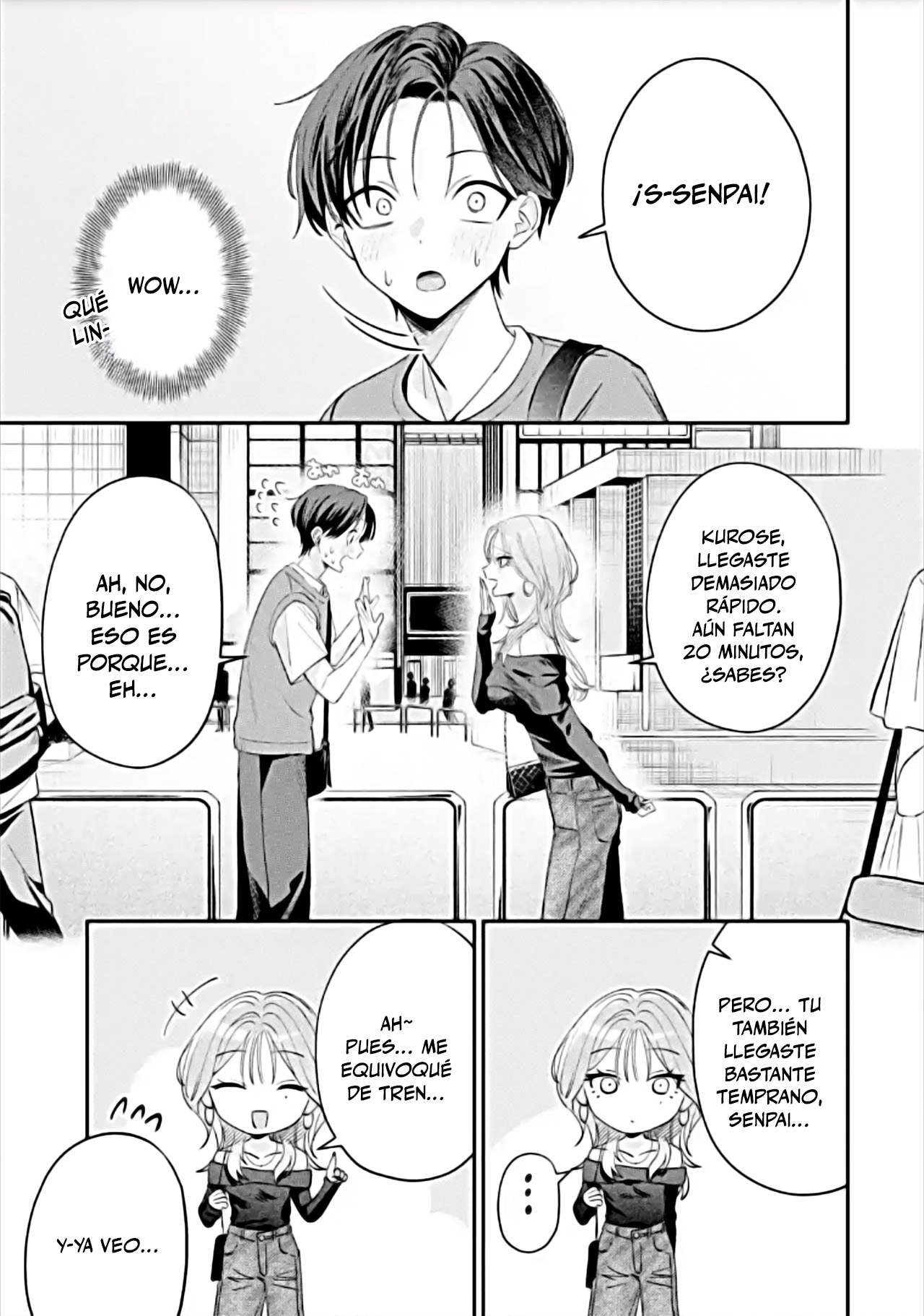Haimiya-senpai wa Kowakute Kawaii capítulo 10 página 4