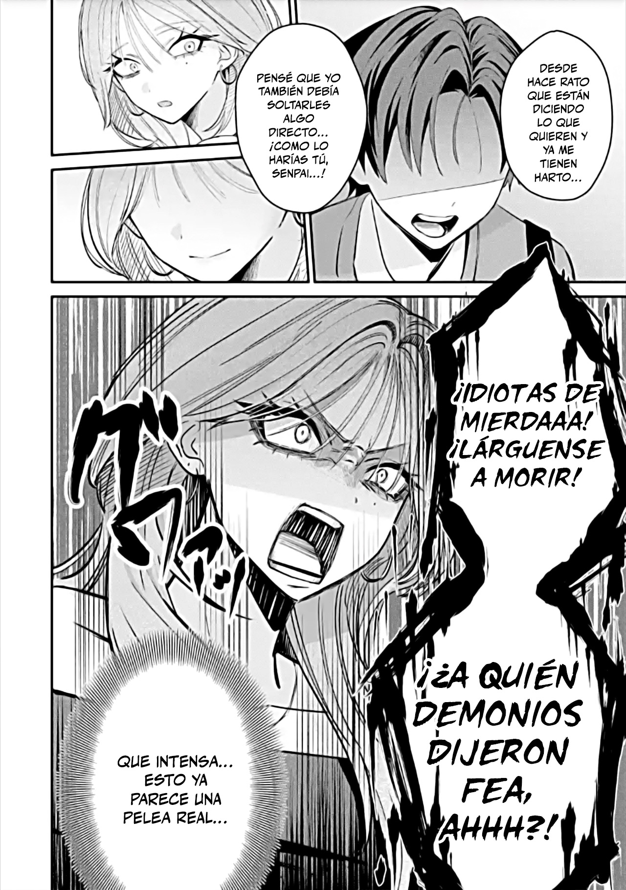 Haimiya-senpai wa Kowakute Kawaii capítulo 11 página 10