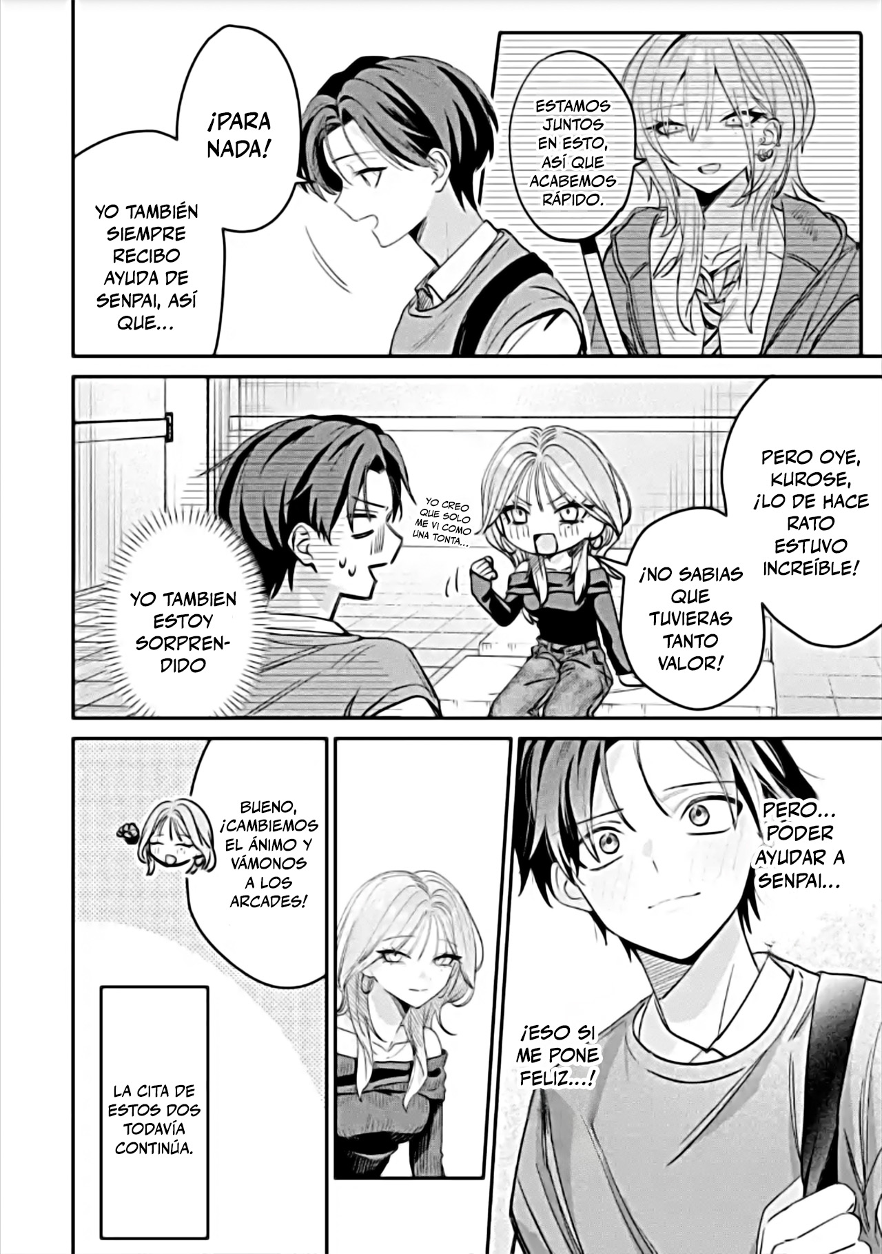 Haimiya-senpai wa Kowakute Kawaii capítulo 11 página 14