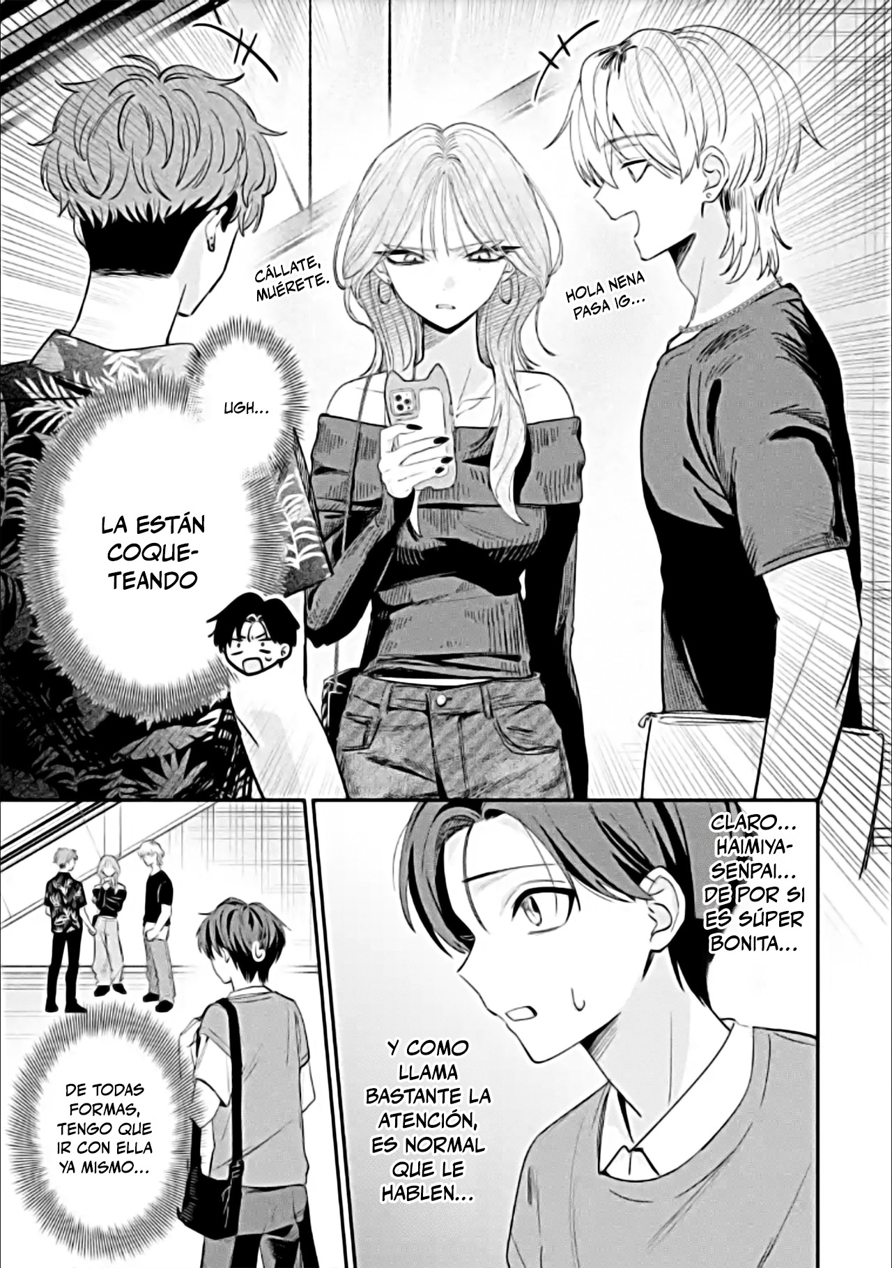 Haimiya-senpai wa Kowakute Kawaii capítulo 11 página 3
