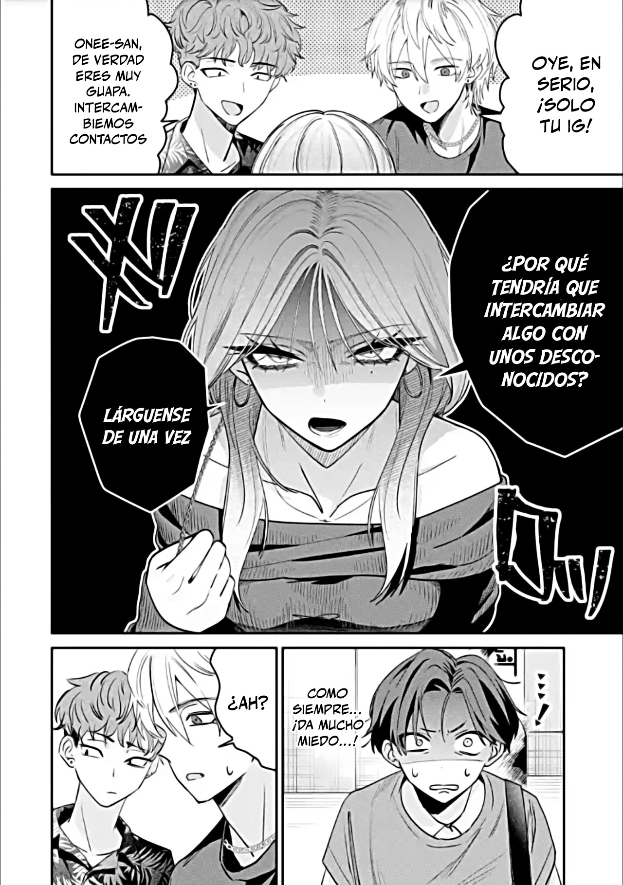 Haimiya-senpai wa Kowakute Kawaii capítulo 11 página 4
