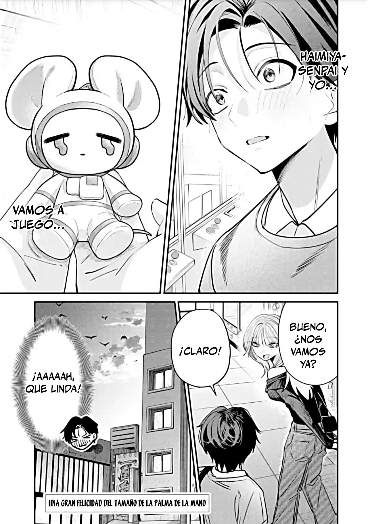 Haimiya-senpai wa Kowakute Kawaii capítulo 12 página 11