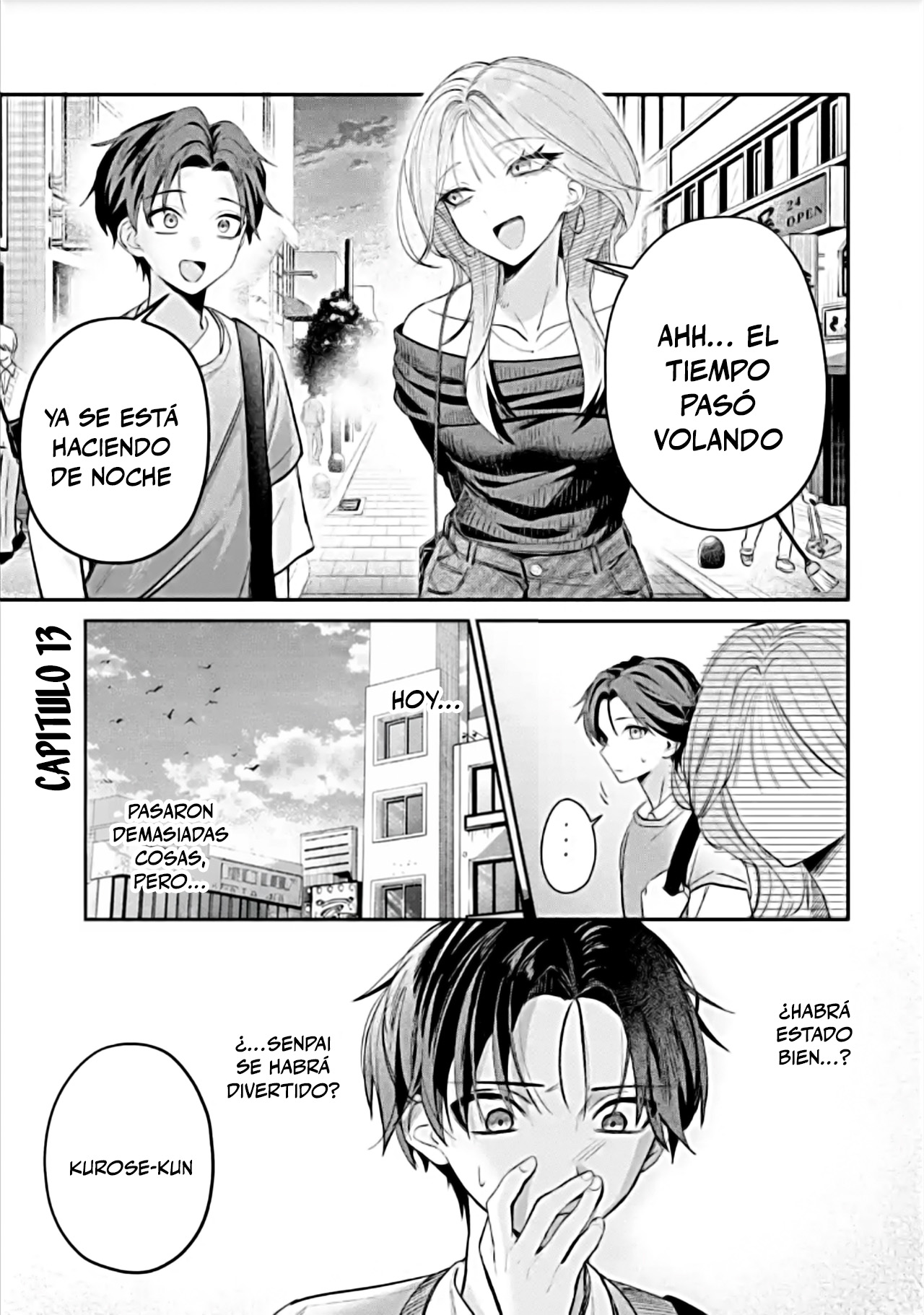 Haimiya-senpai wa Kowakute Kawaii capítulo 13 página 2