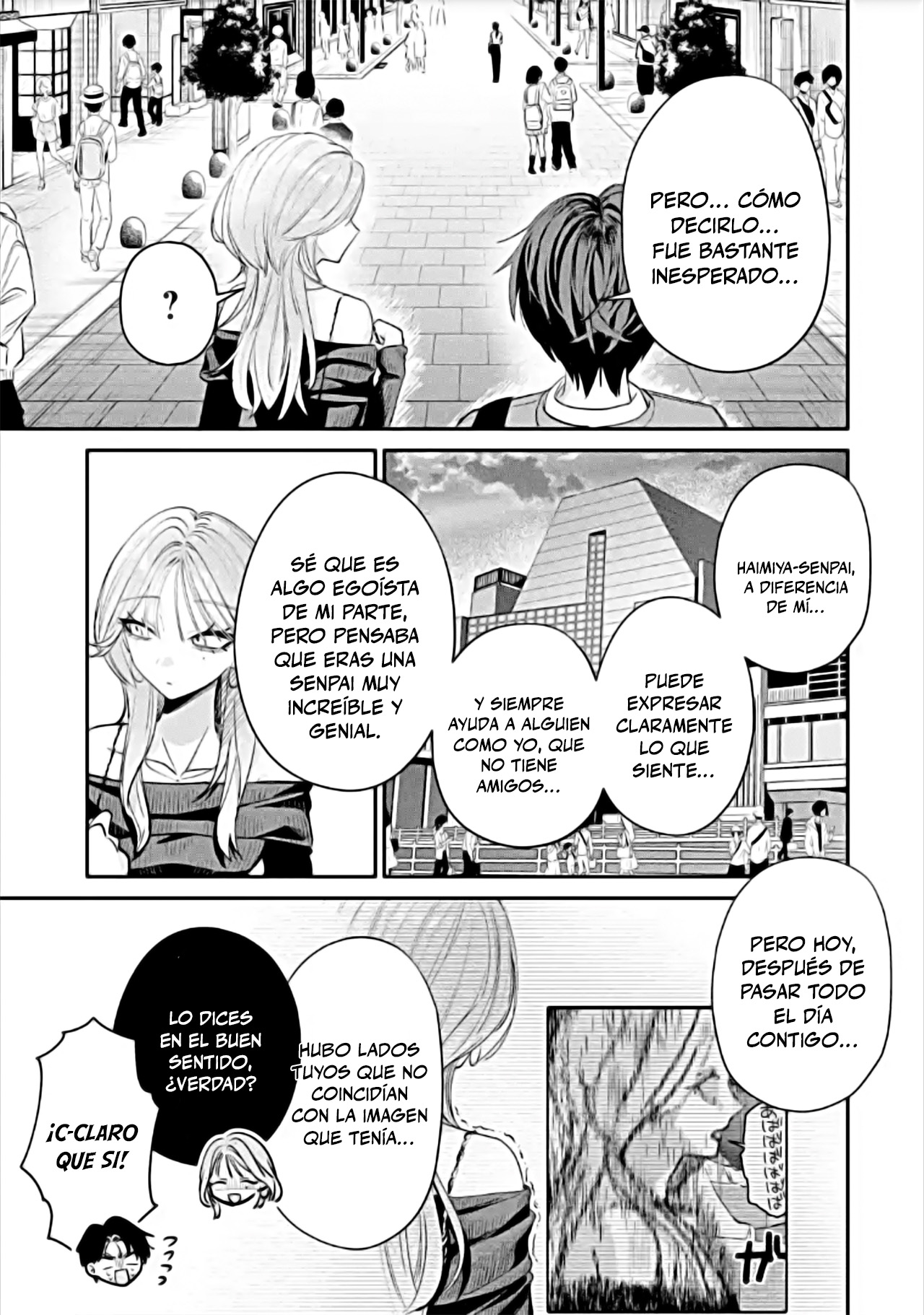 Haimiya-senpai wa Kowakute Kawaii capítulo 13 página 4
