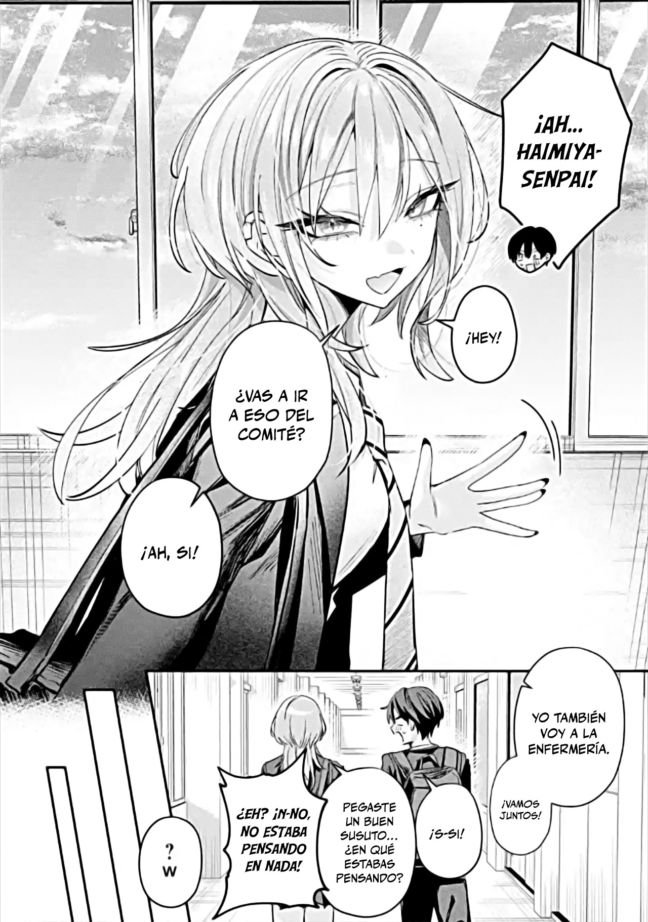 Haimiya-senpai wa Kowakute Kawaii capítulo 14 página 2