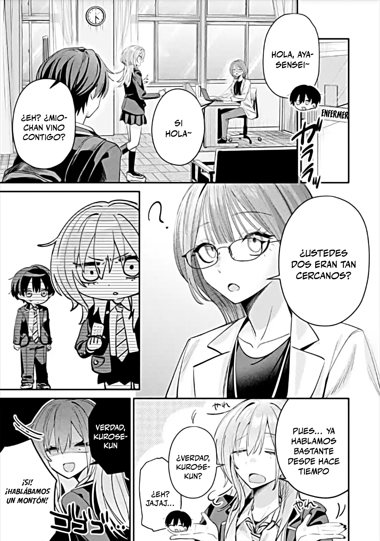 Haimiya-senpai wa Kowakute Kawaii capítulo 14 página 3