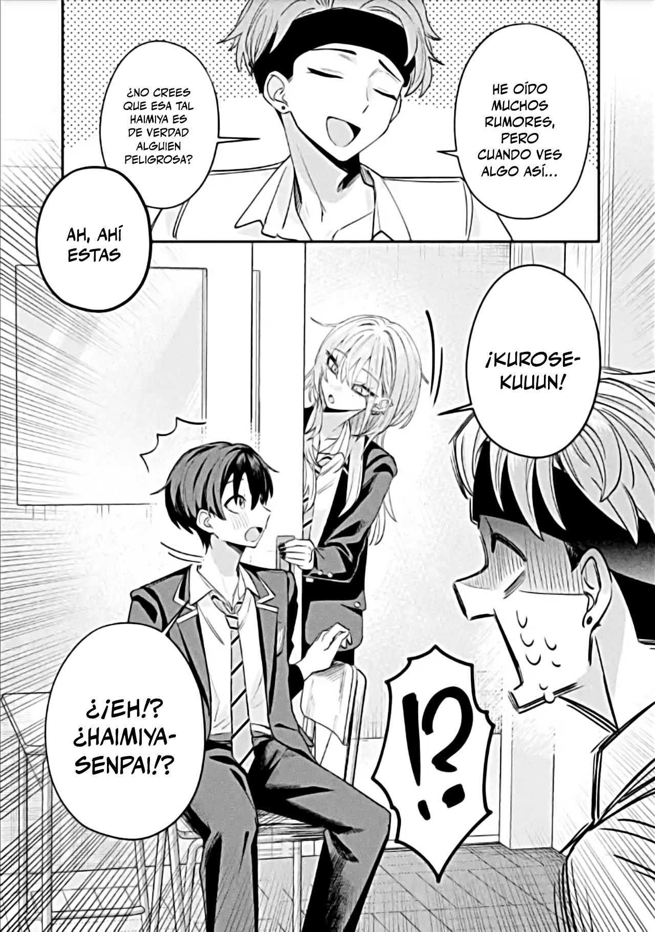 Haimiya-senpai wa Kowakute Kawaii capítulo 15 página 11