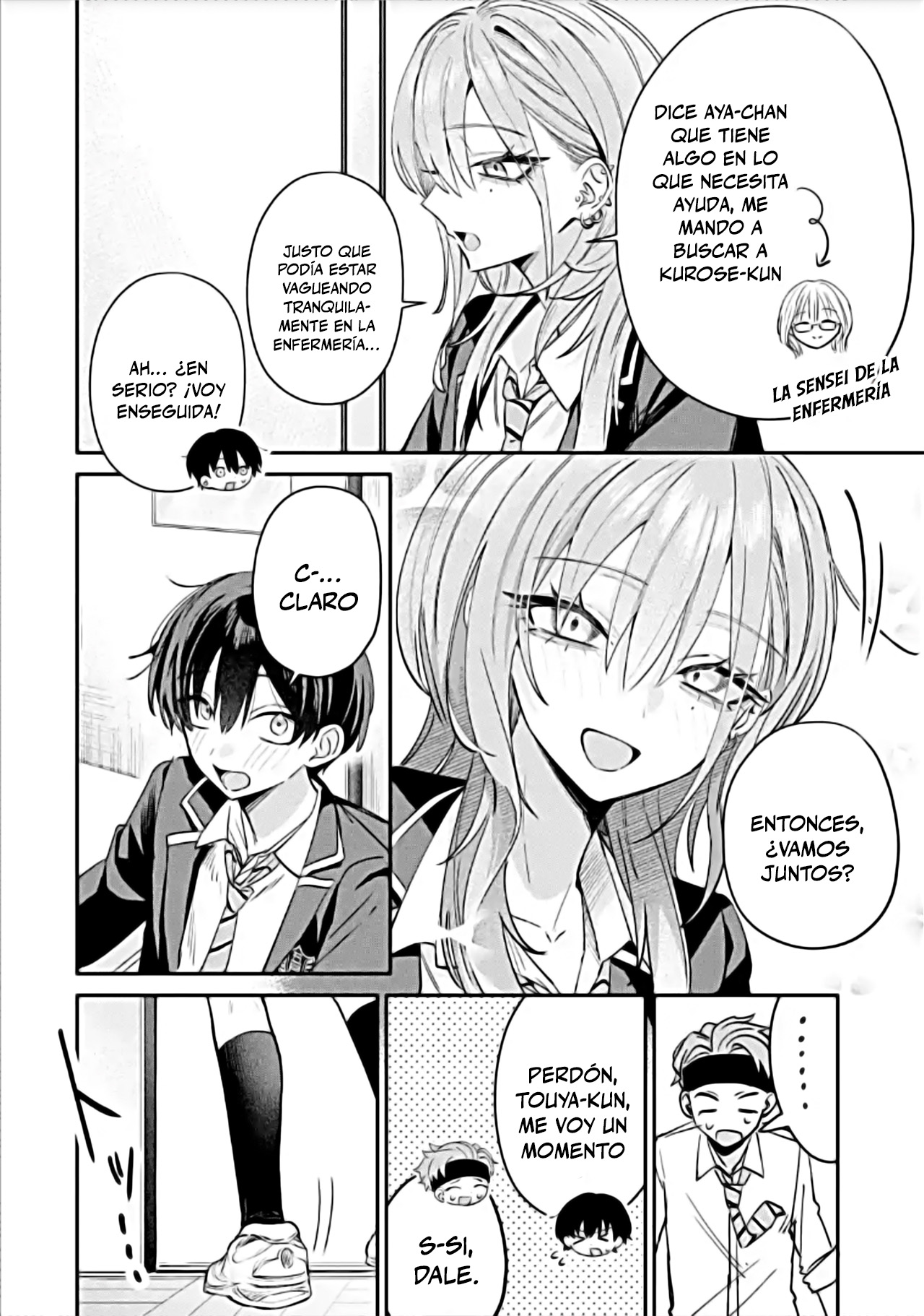 Haimiya-senpai wa Kowakute Kawaii capítulo 15 página 12