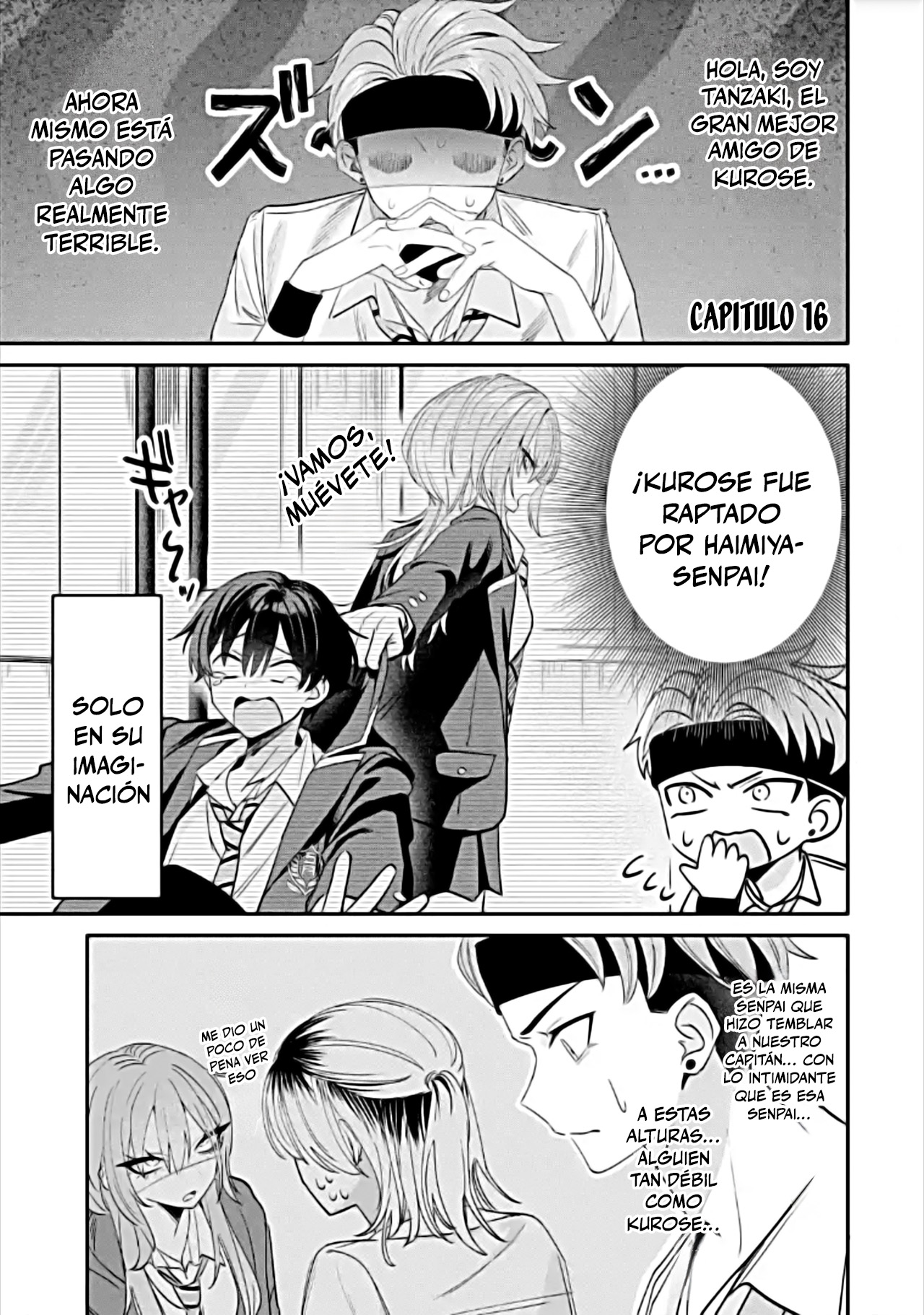 Haimiya-senpai wa Kowakute Kawaii capítulo 16 página 1