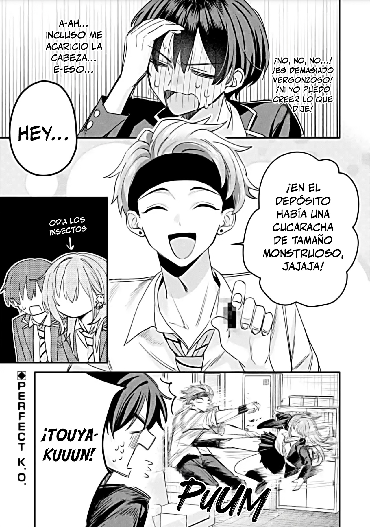 Haimiya-senpai wa Kowakute Kawaii capítulo 16 página 13