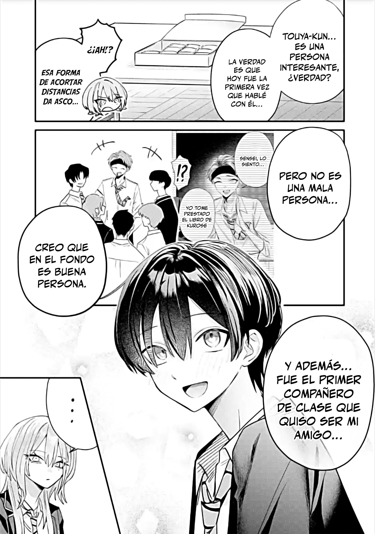 Haimiya-senpai wa Kowakute Kawaii capítulo 16 página 9
