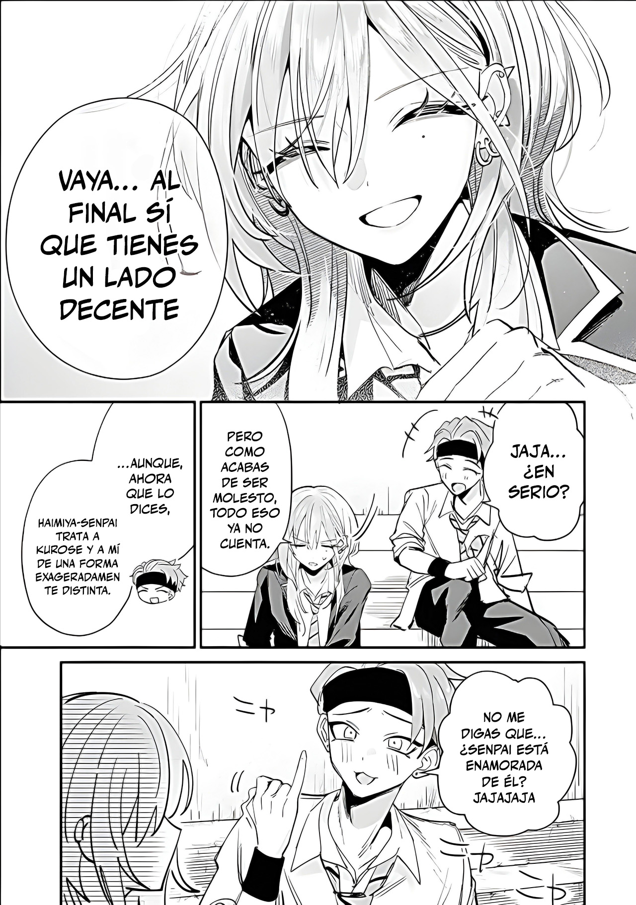 Haimiya-senpai wa Kowakute Kawaii capítulo 17 página 13