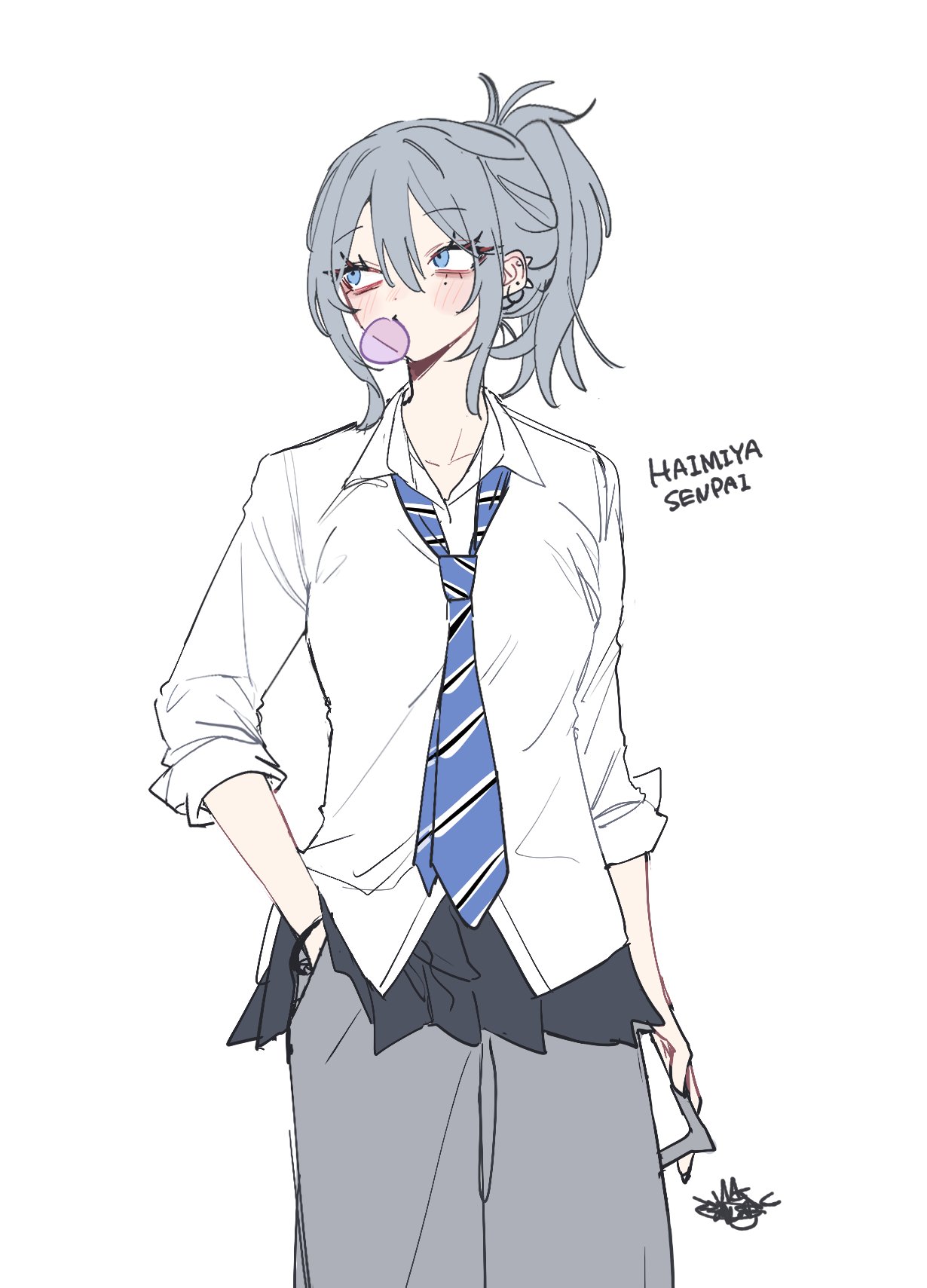 Haimiya-senpai wa Kowakute Kawaii capítulo 17 página 16