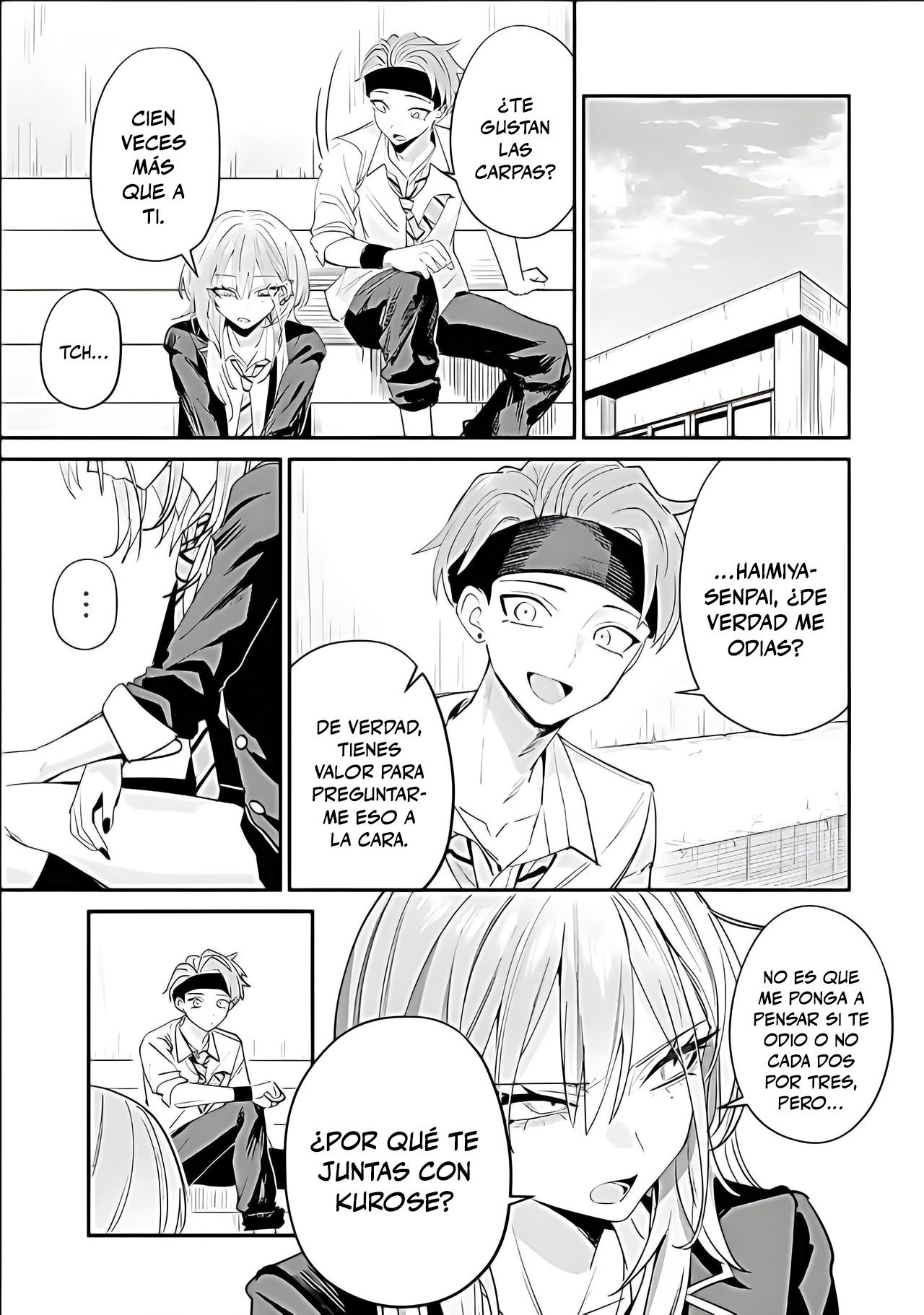Haimiya-senpai wa Kowakute Kawaii capítulo 17 página 7