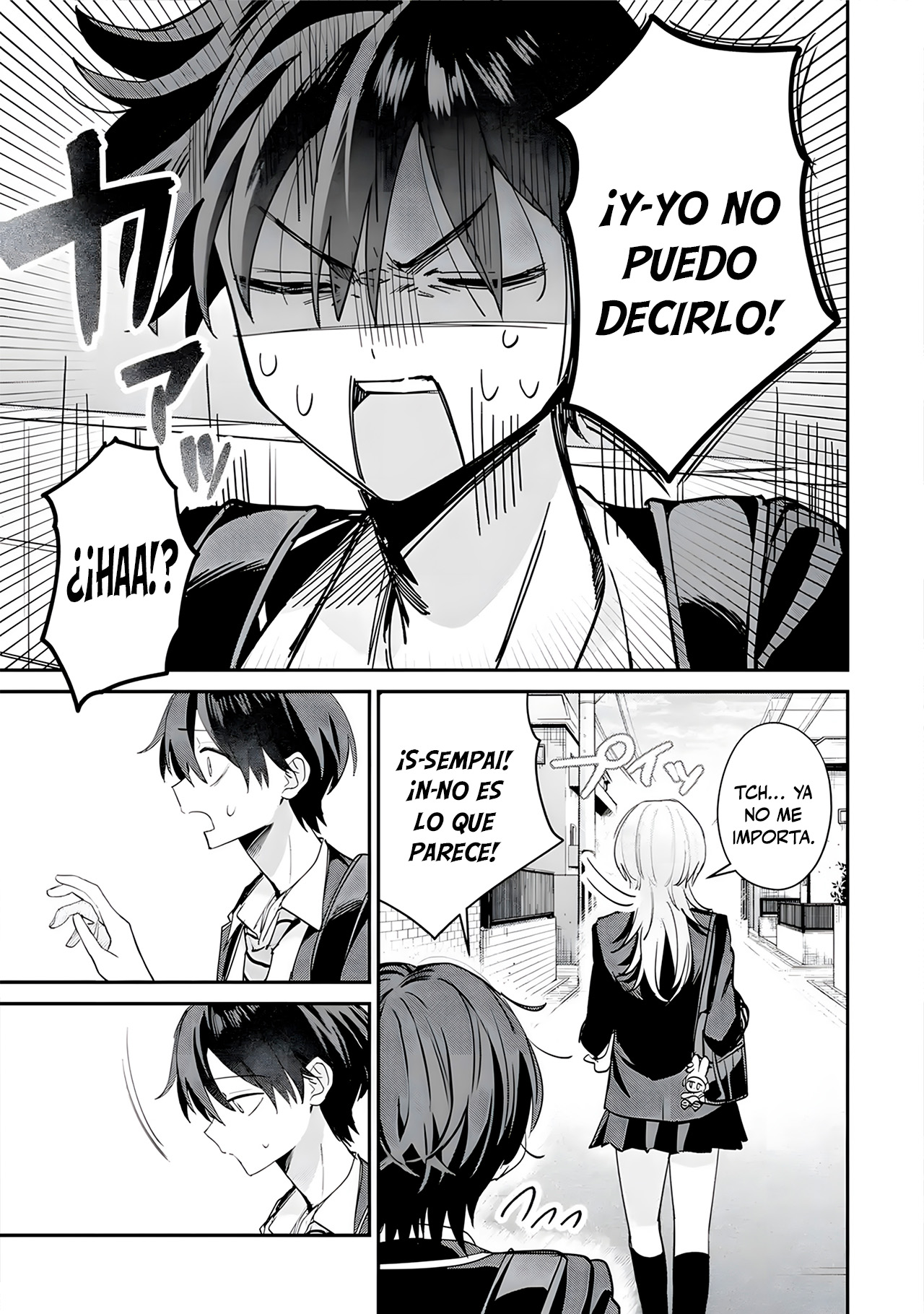 Haimiya-senpai wa Kowakute Kawaii capítulo 18 página 12