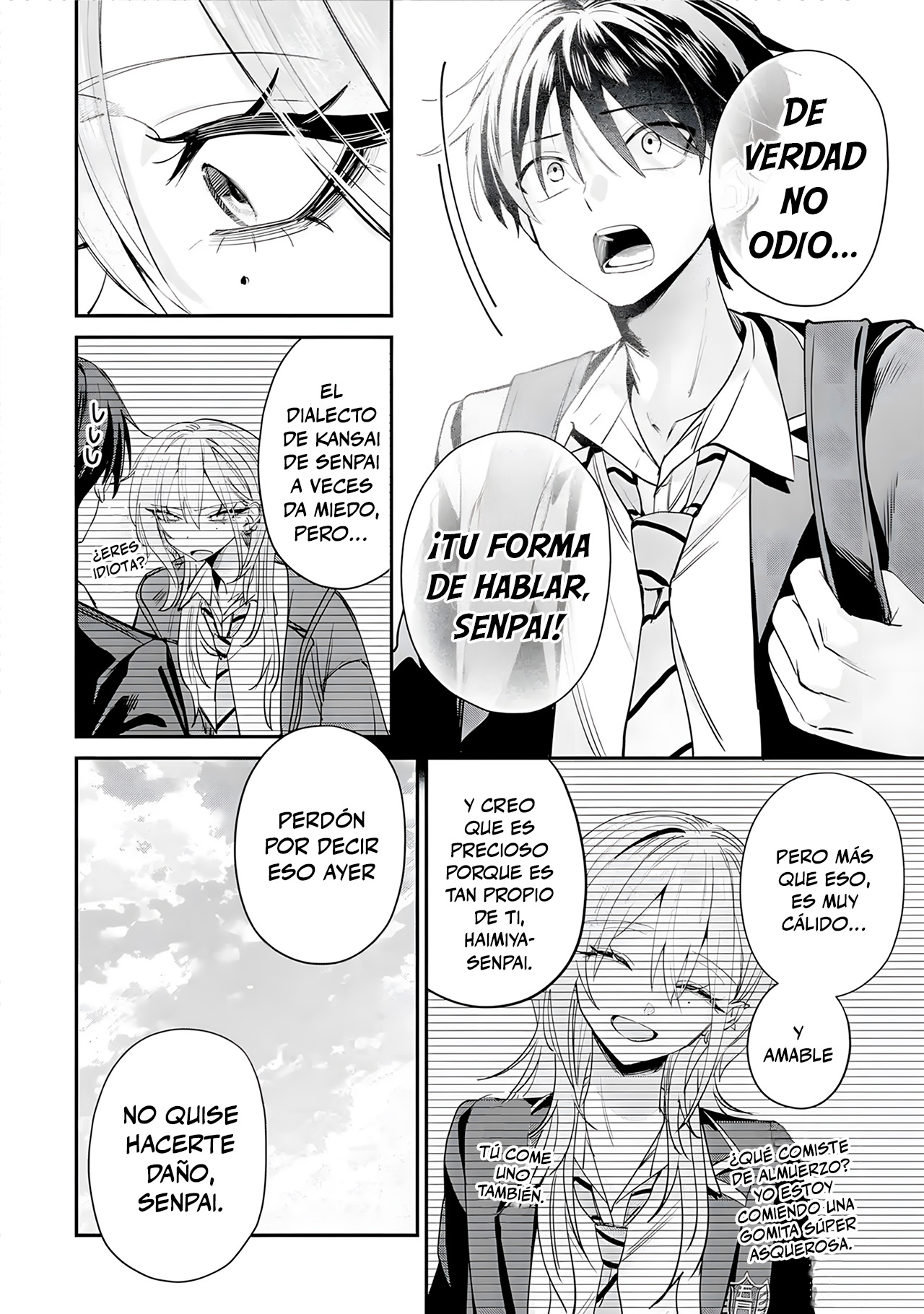 Haimiya-senpai wa Kowakute Kawaii capítulo 18 página 13
