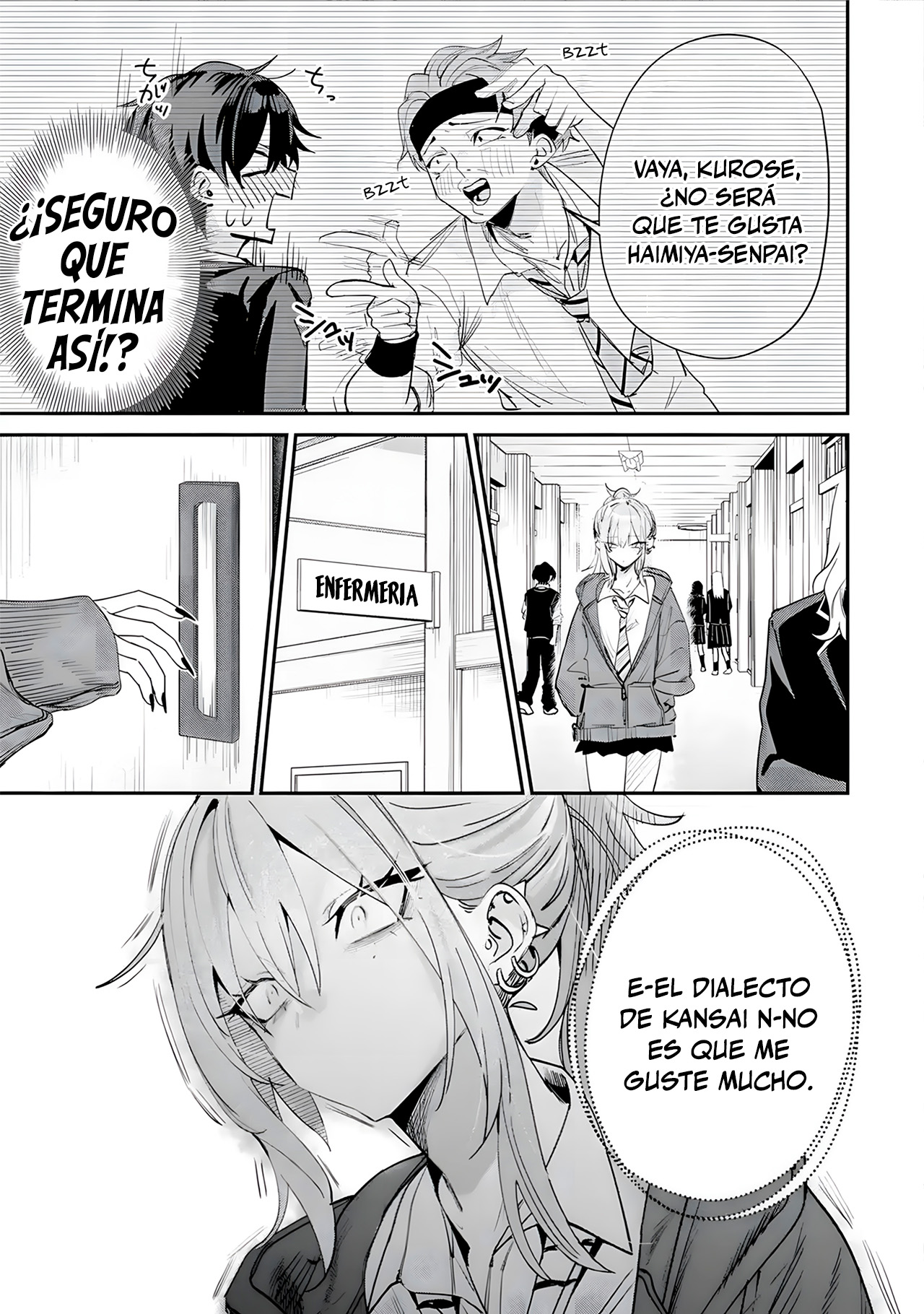Haimiya-senpai wa Kowakute Kawaii capítulo 18 página 4