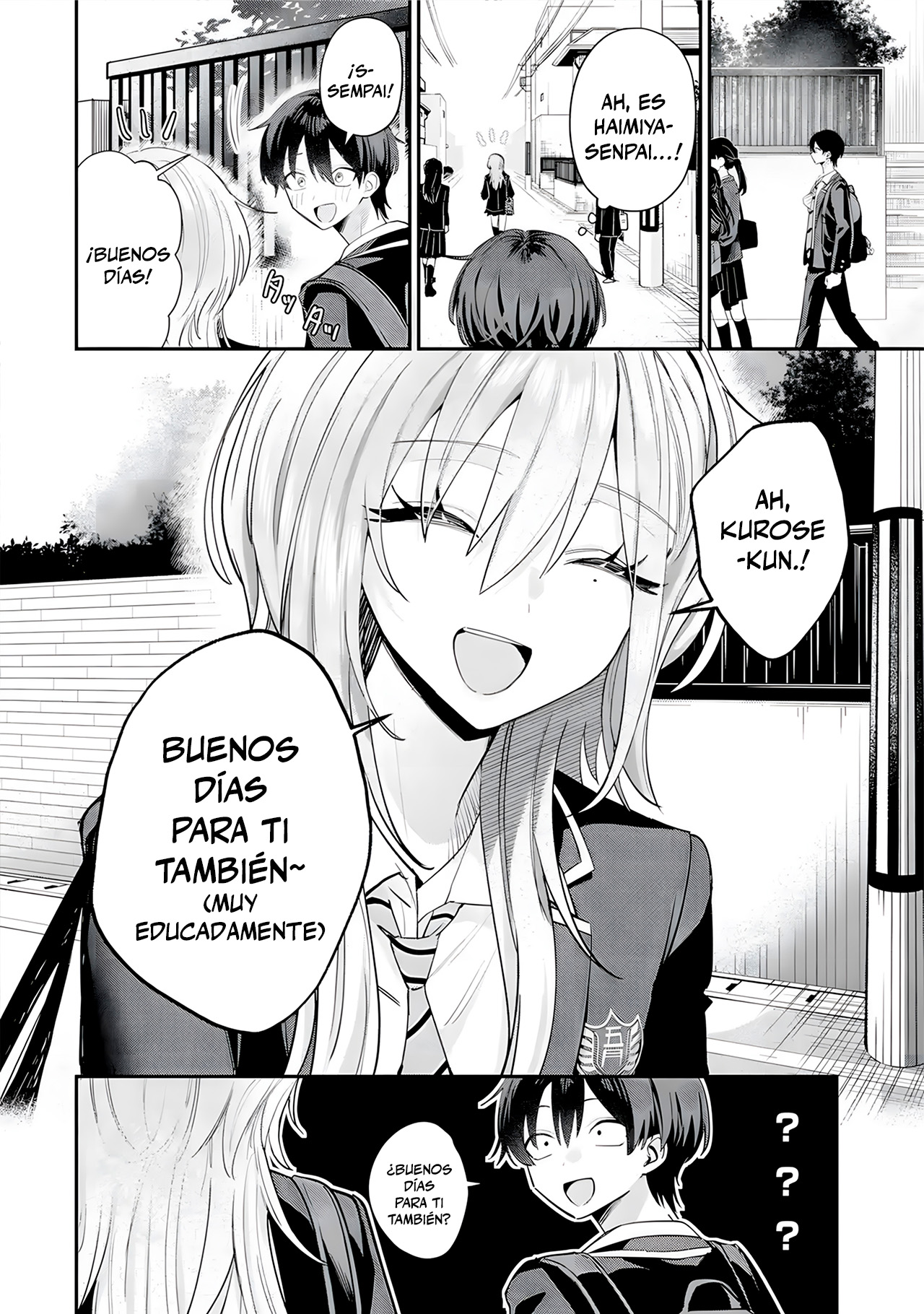 Haimiya-senpai wa Kowakute Kawaii capítulo 18 página 7