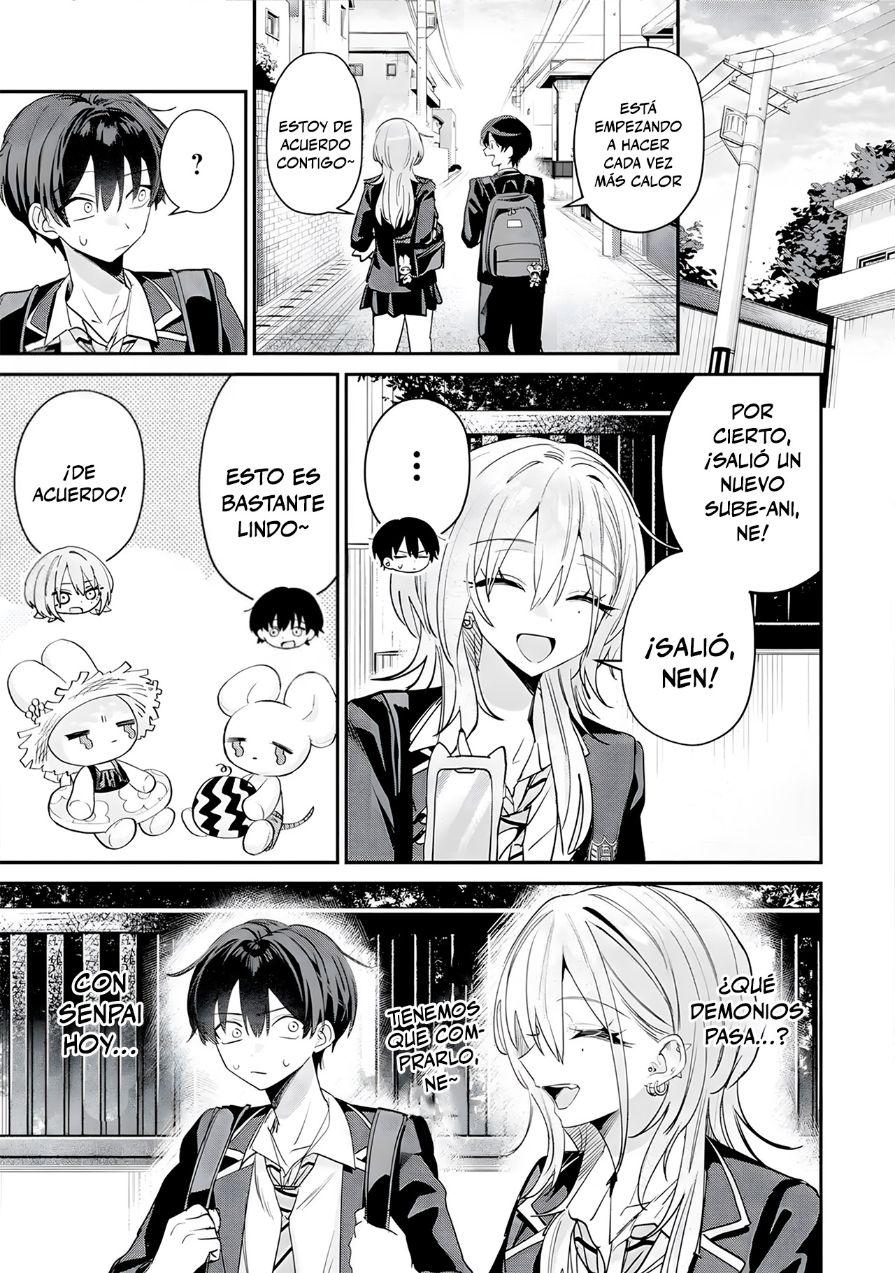 Haimiya-senpai wa Kowakute Kawaii capítulo 18 página 8