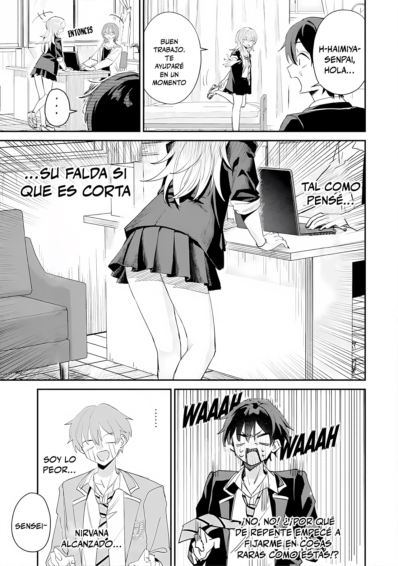 Haimiya-senpai wa Kowakute Kawaii capítulo 19 página 5