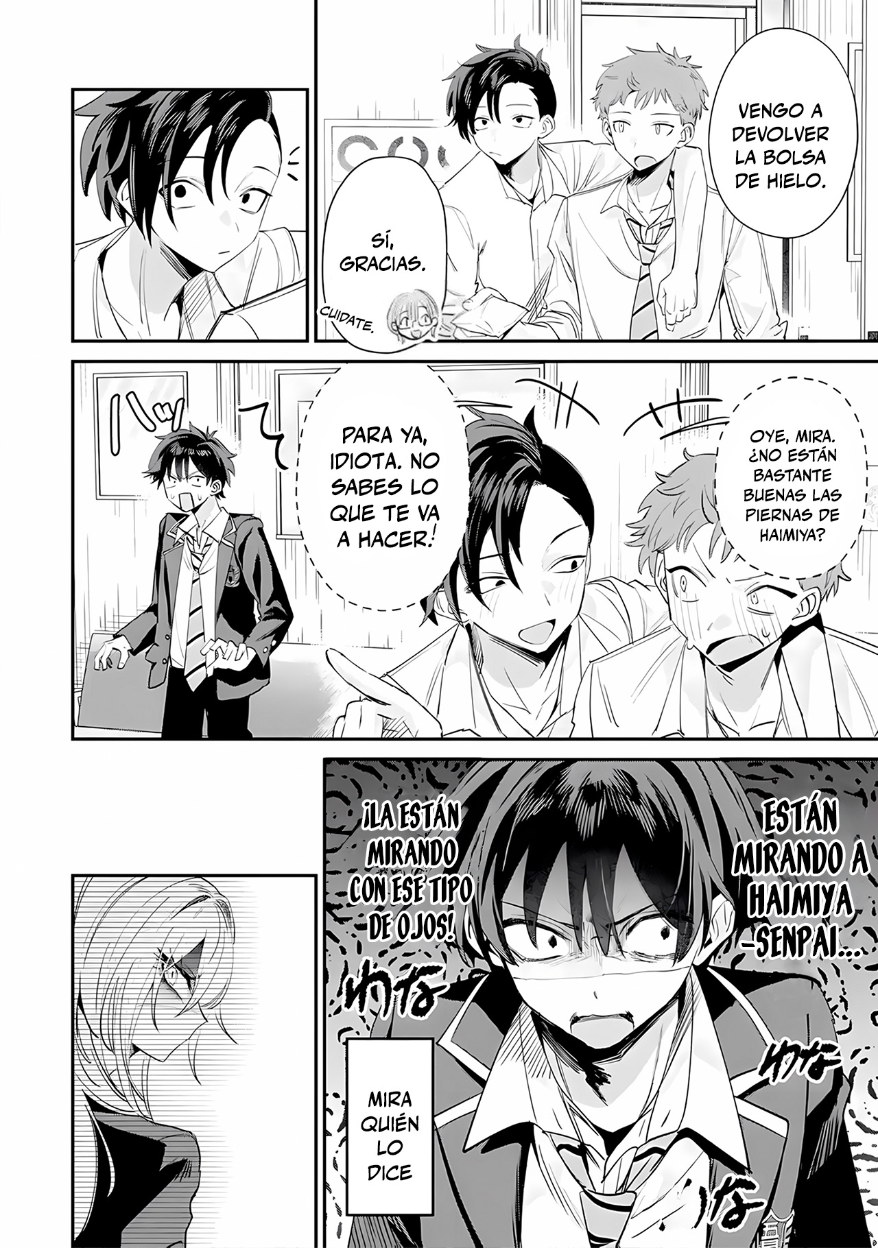 Haimiya-senpai wa Kowakute Kawaii capítulo 19 página 6