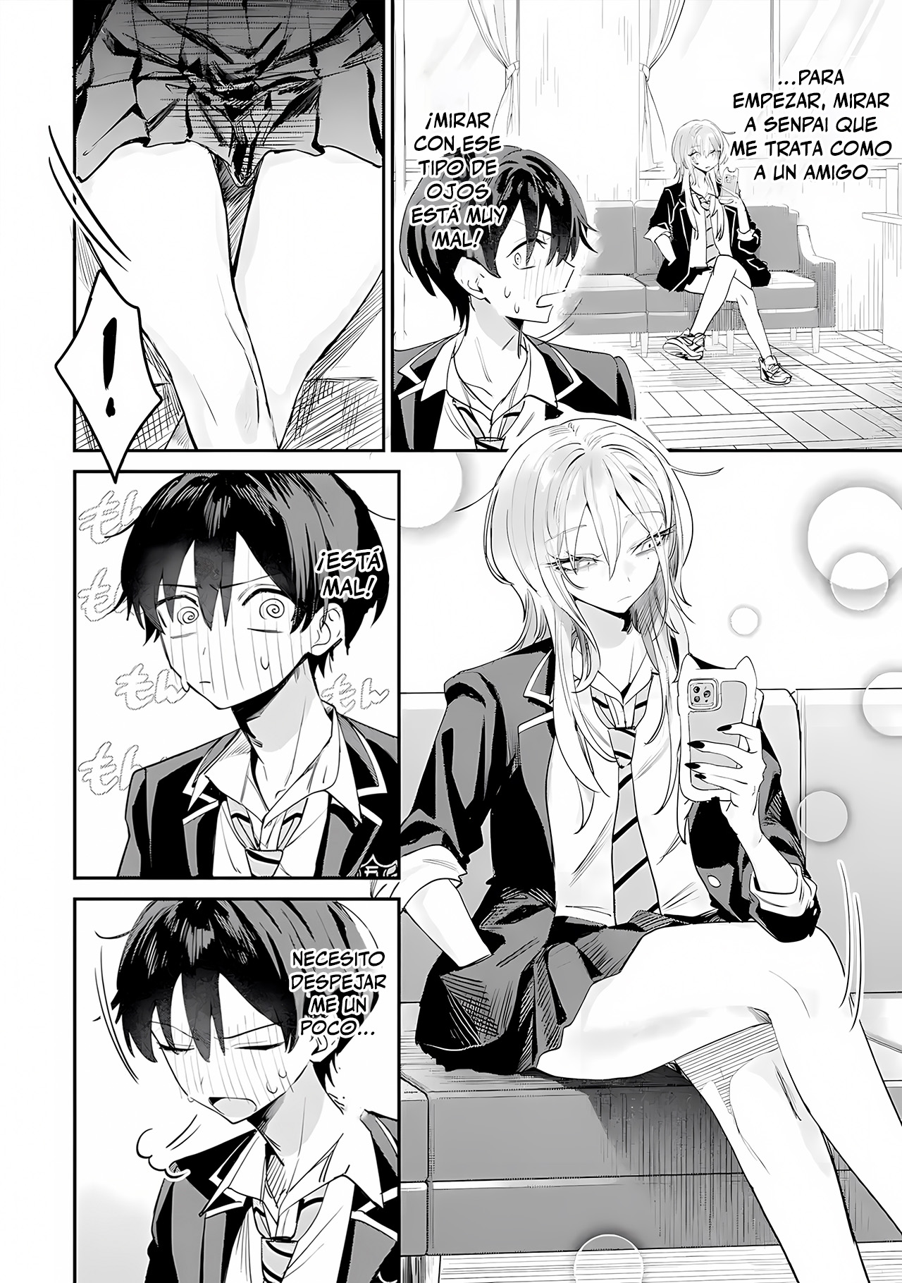 Haimiya-senpai wa Kowakute Kawaii capítulo 19 página 8