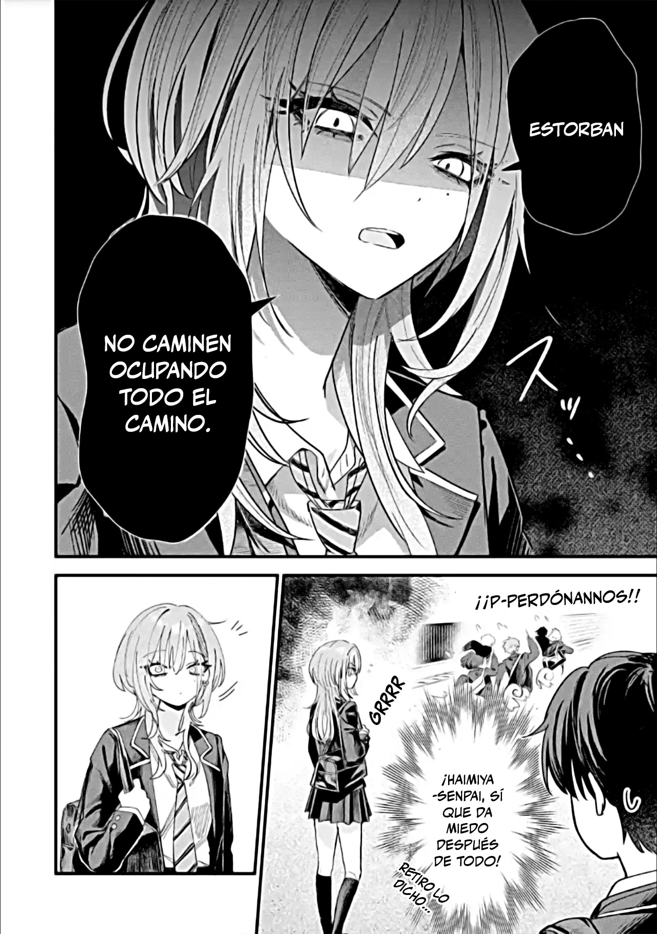 Haimiya-senpai wa Kowakute Kawaii capítulo 2 página 2