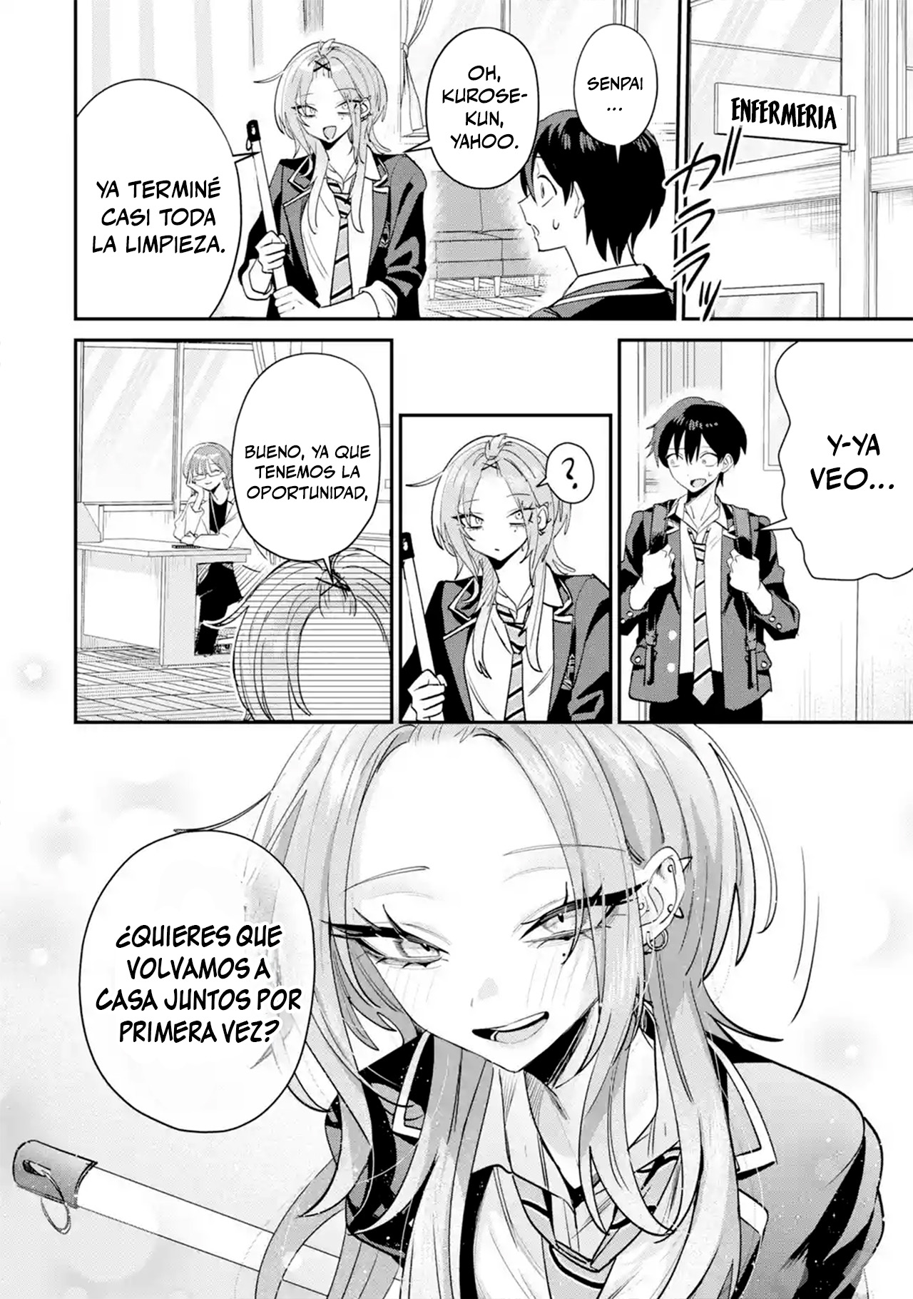 Haimiya-senpai wa Kowakute Kawaii capítulo 20 página 10