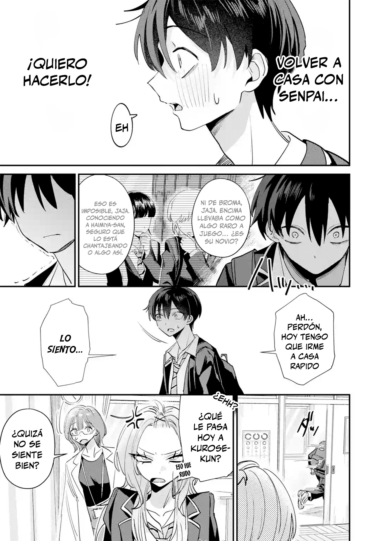 Haimiya-senpai wa Kowakute Kawaii capítulo 20 página 11