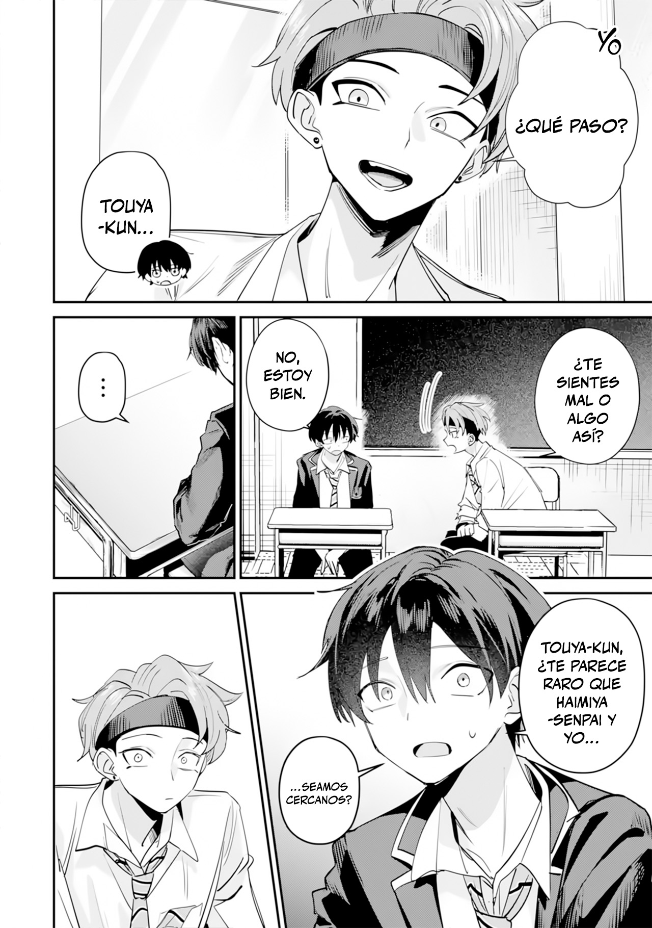Haimiya-senpai wa Kowakute Kawaii capítulo 20 página 4