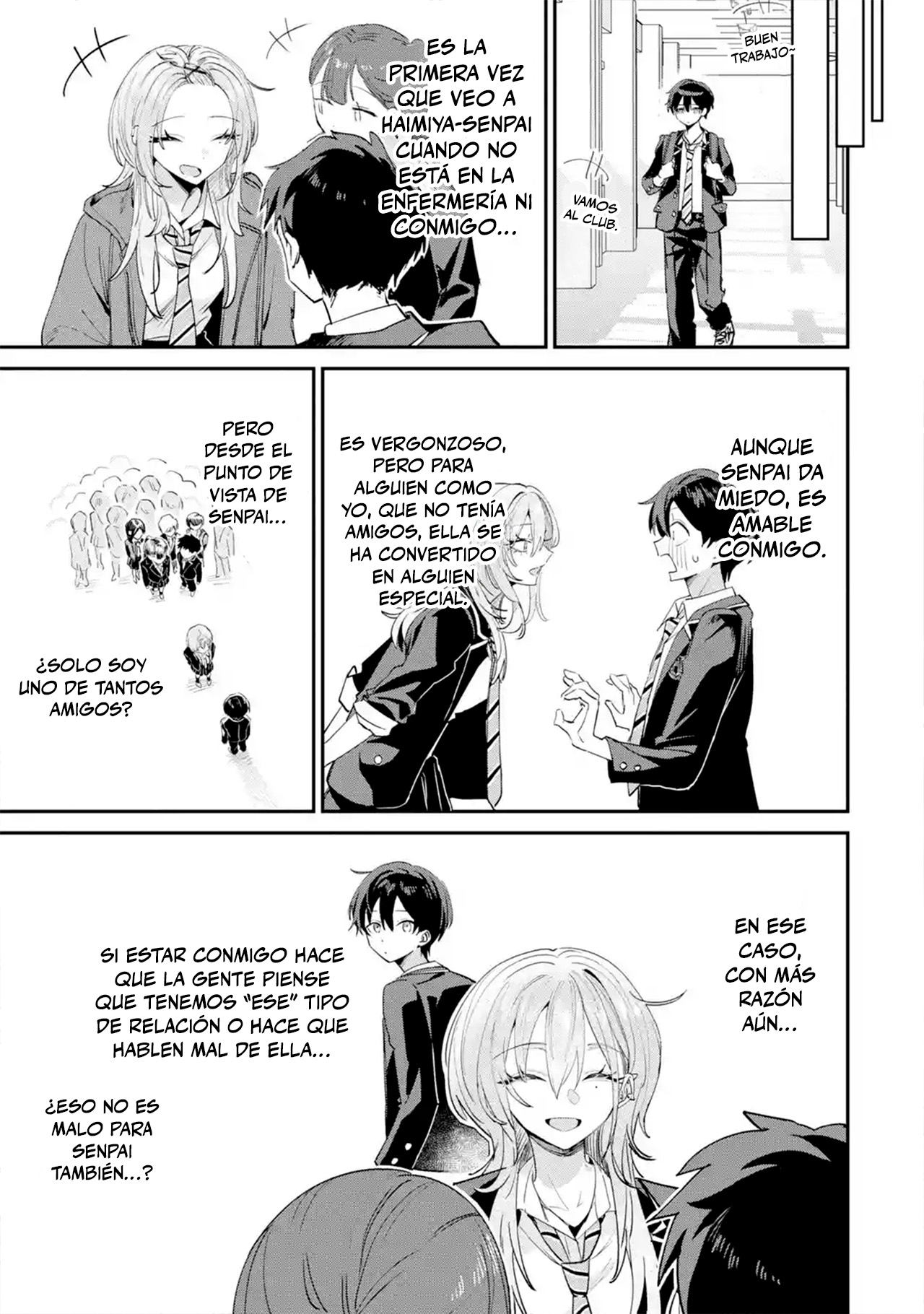 Haimiya-senpai wa Kowakute Kawaii capítulo 20 página 9