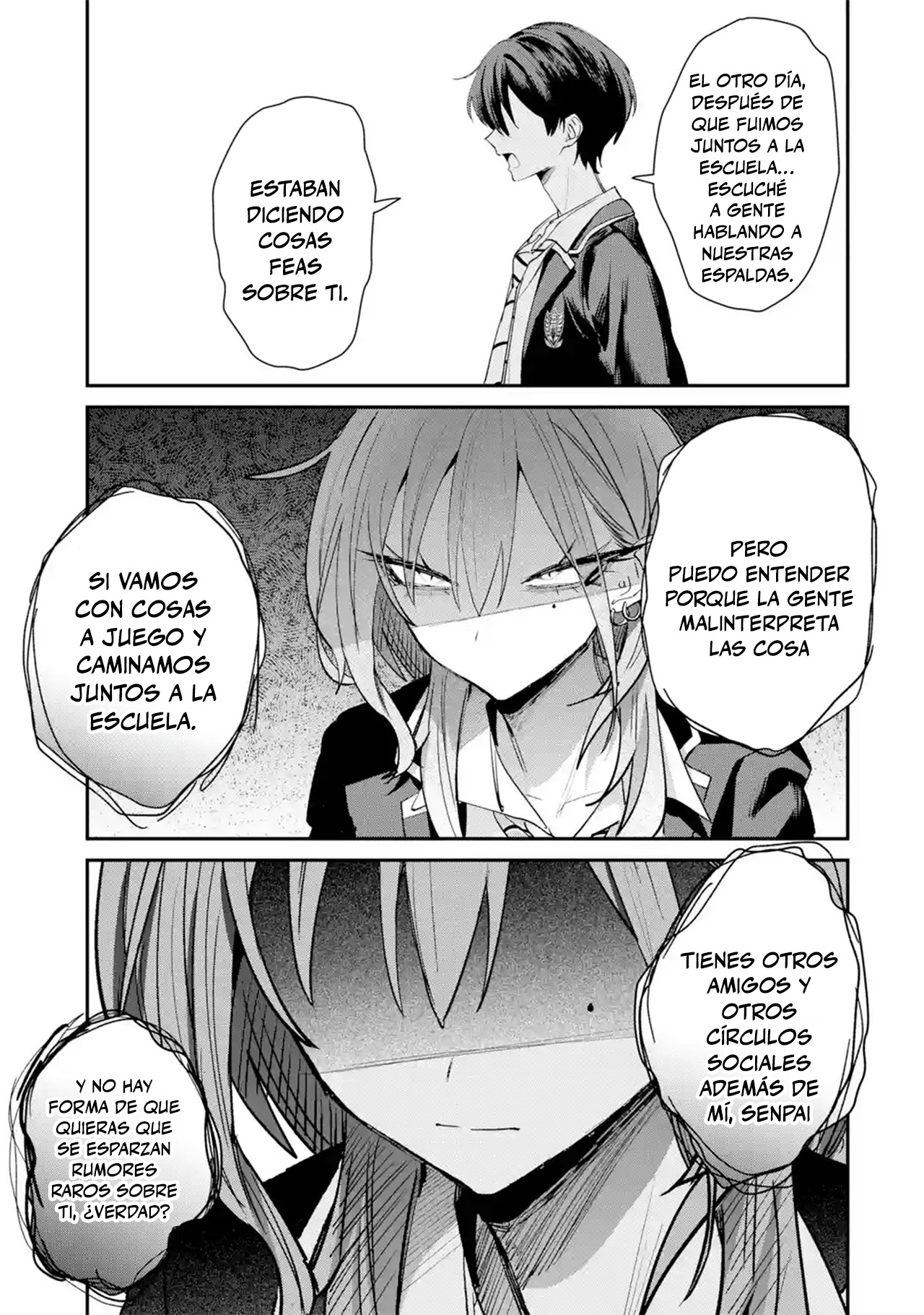 Haimiya-senpai wa Kowakute Kawaii capítulo 21 página 3