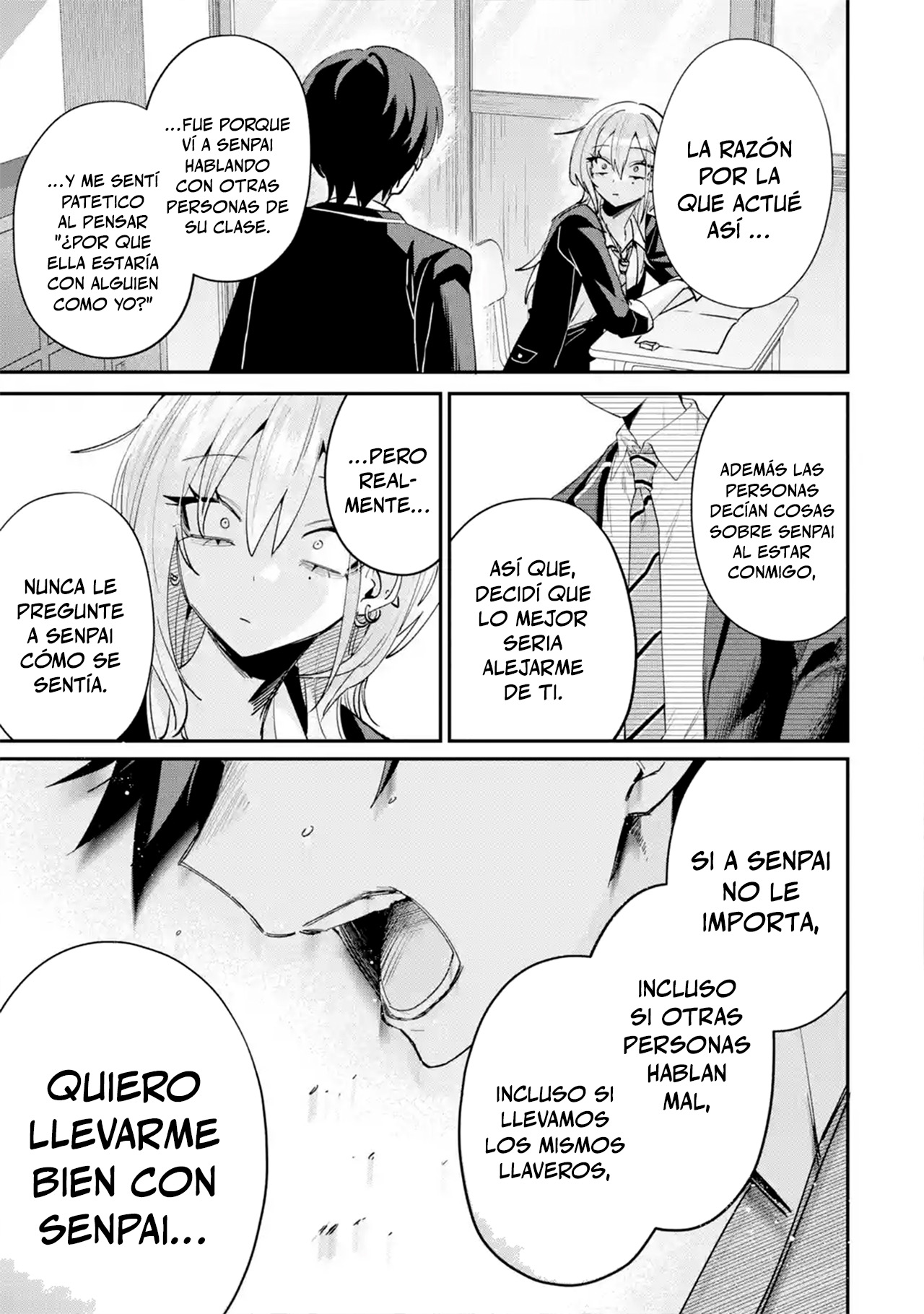 Haimiya-senpai wa Kowakute Kawaii capítulo 22 página 9