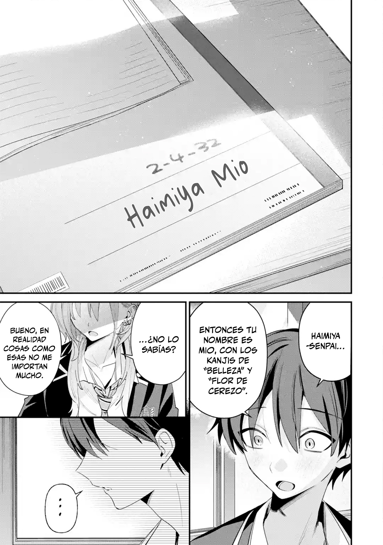 Haimiya-senpai wa Kowakute Kawaii capítulo 23 página 3