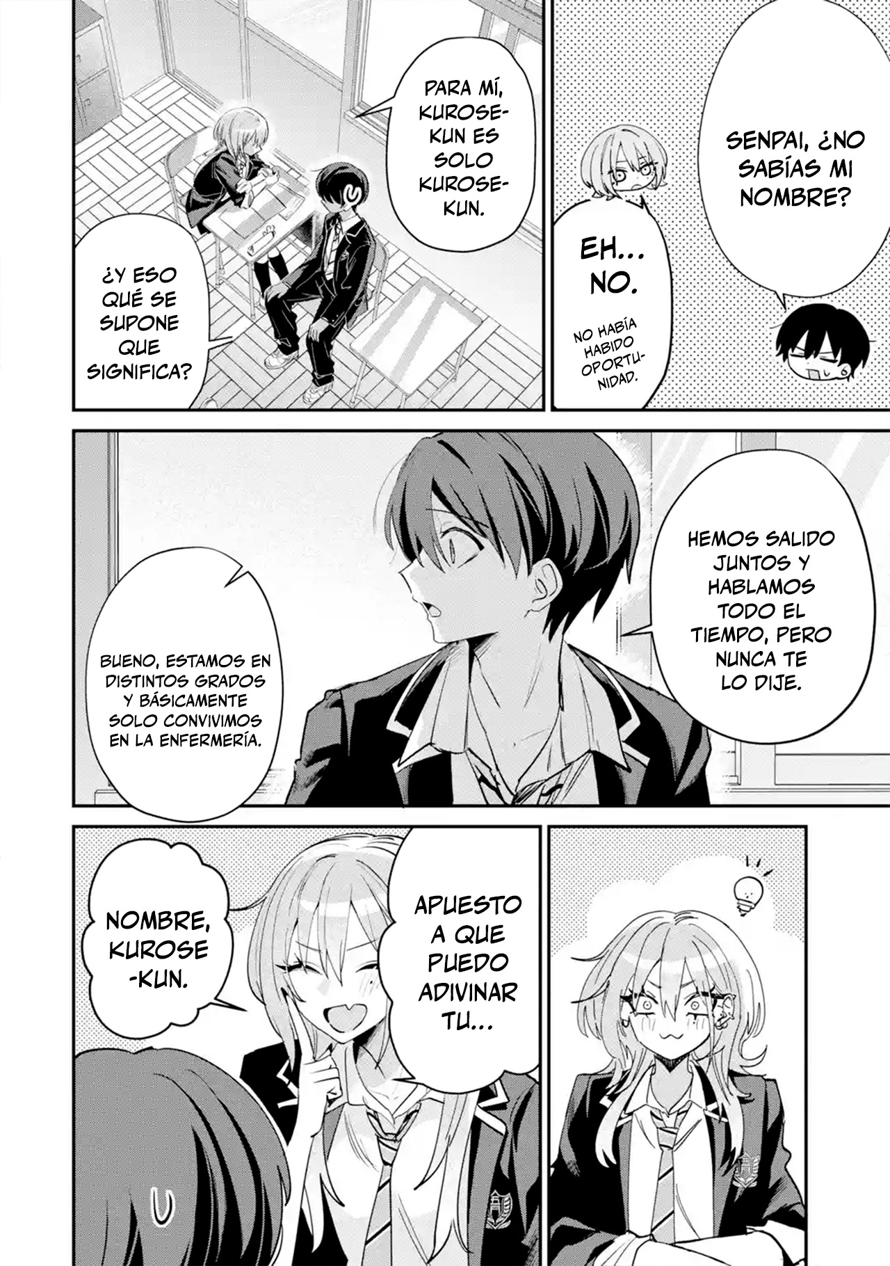 Haimiya-senpai wa Kowakute Kawaii capítulo 23 página 6