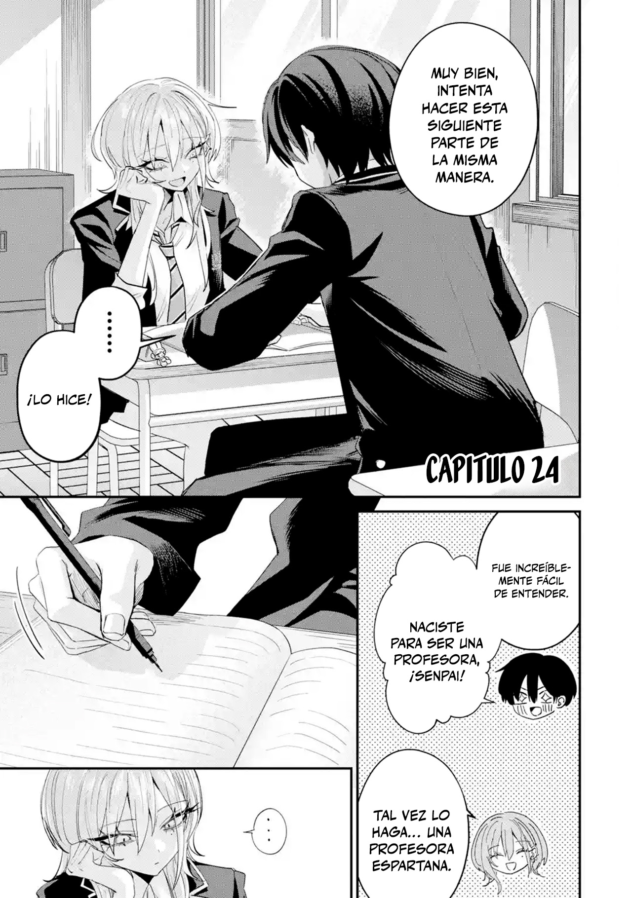 Haimiya-senpai wa Kowakute Kawaii capítulo 24 página 1